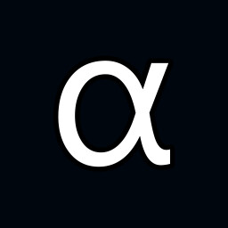 Alpha icon