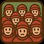 overcrowded icon