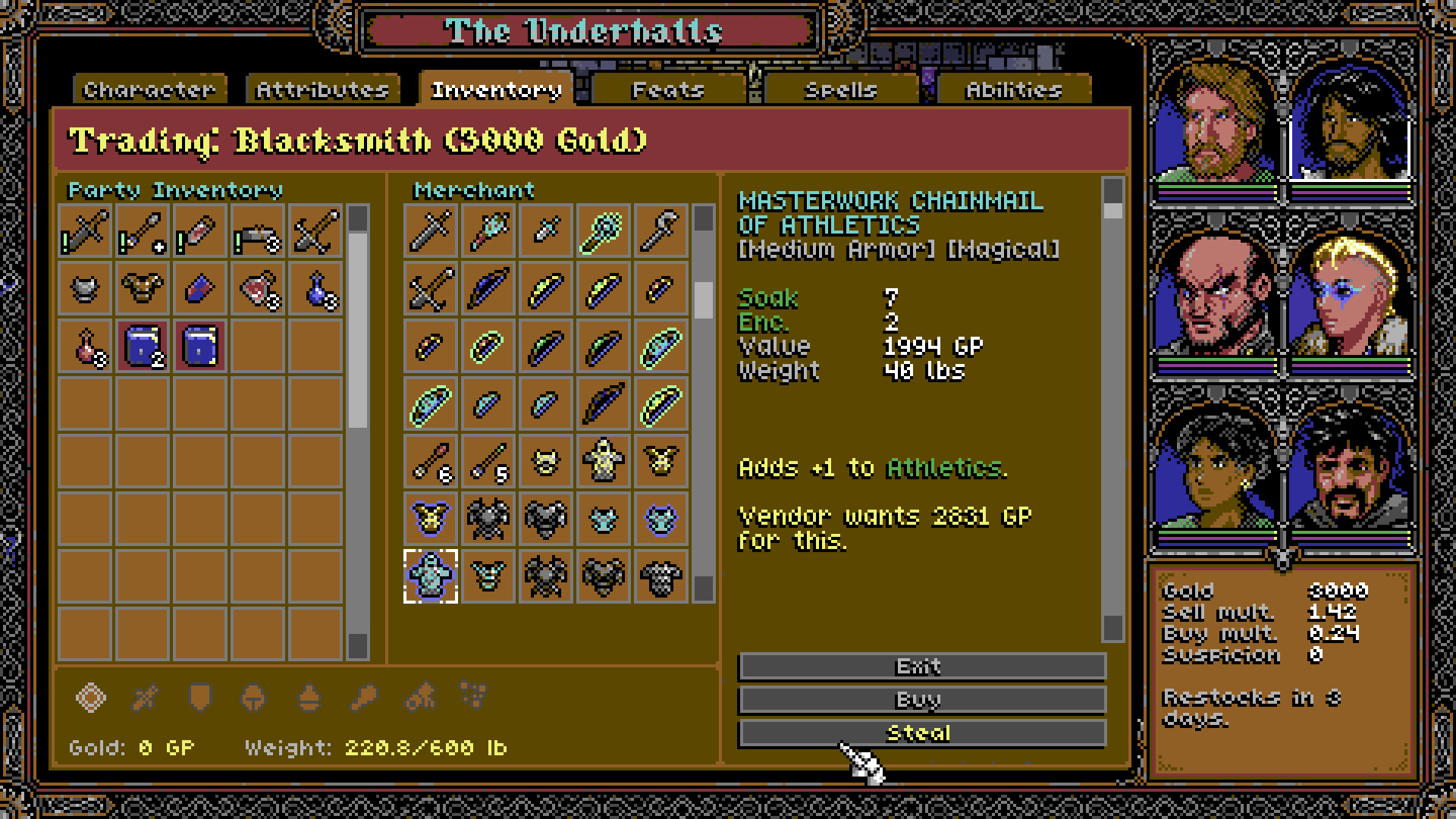 SKALD: Against the Black Priory Screenshot 3