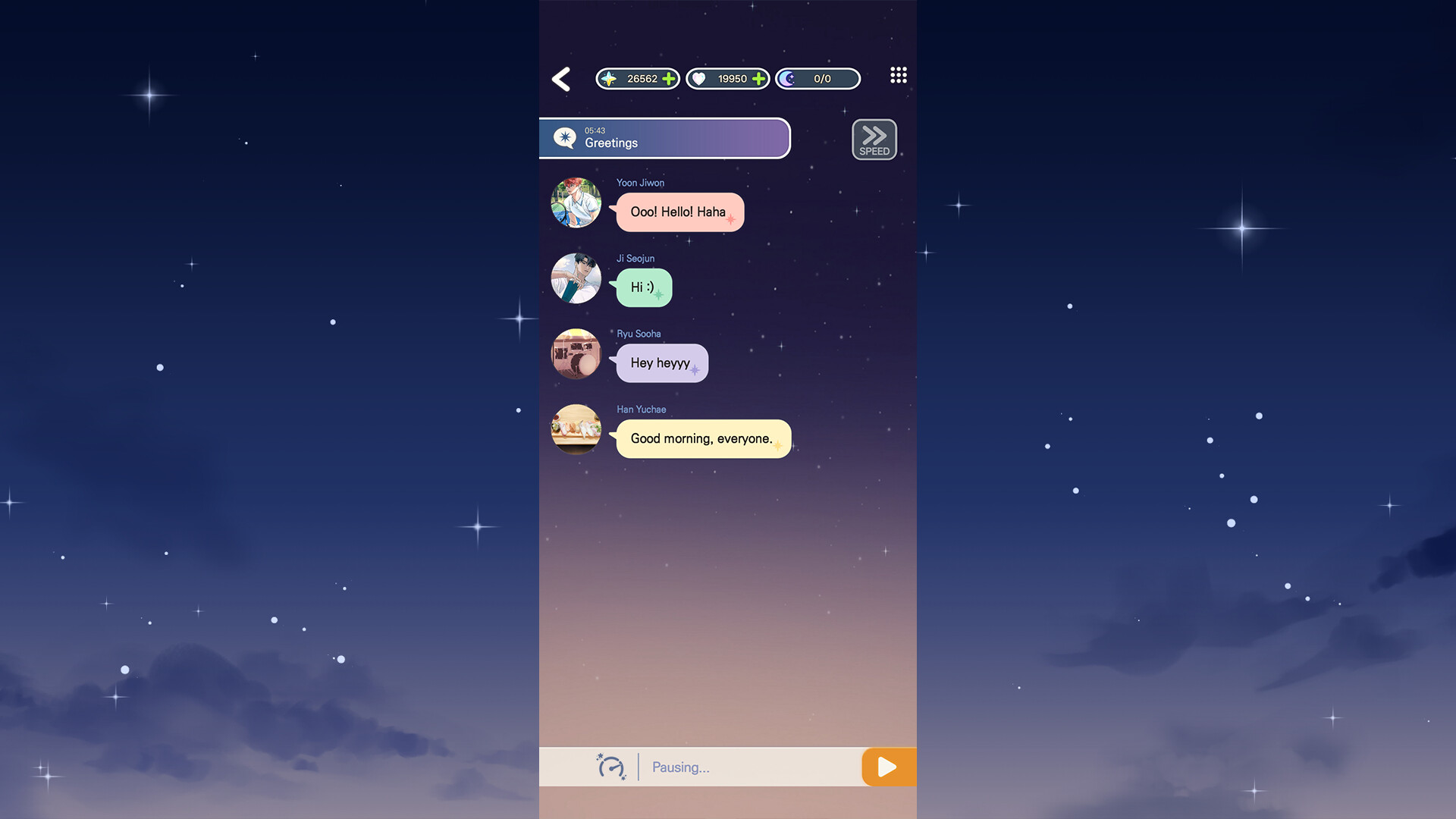 Moonlight Dialogue Screenshot 4