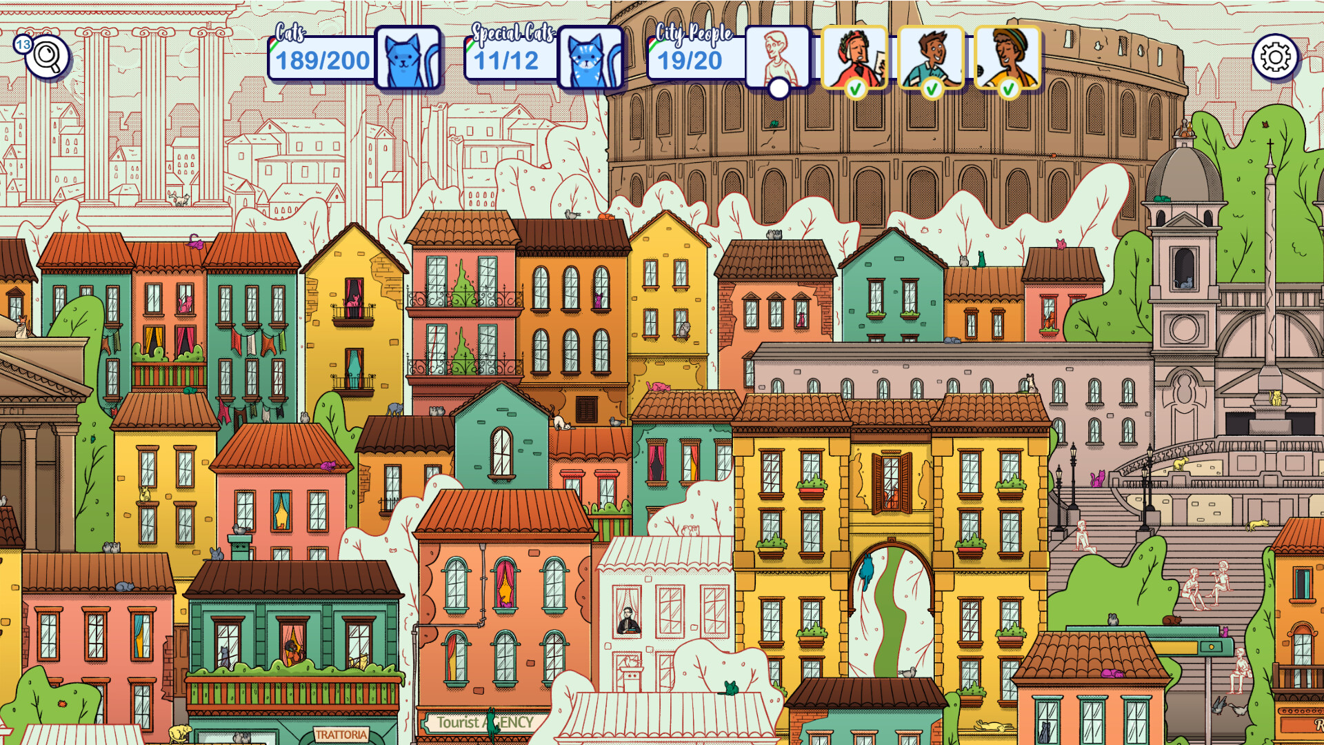 Hidden Cats in Rome Screenshot 3