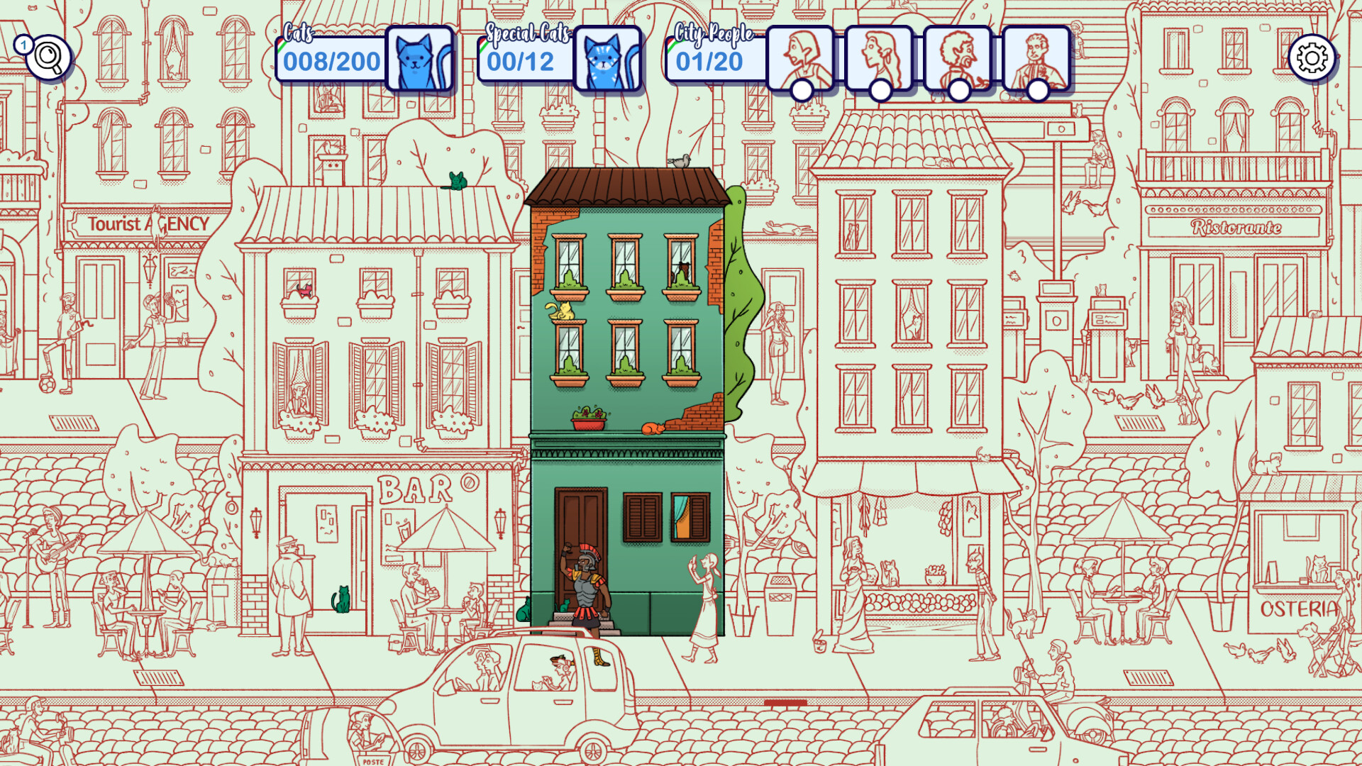 Hidden Cats in Rome Screenshot 1