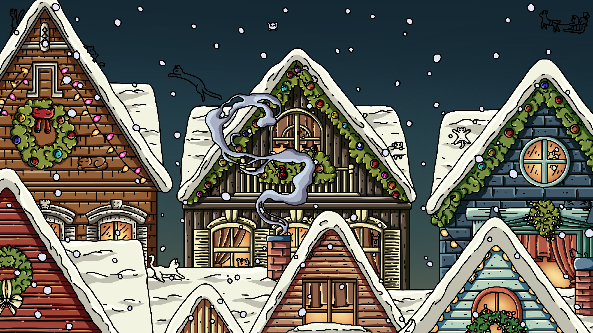 100 New Year Cats Screenshot 4