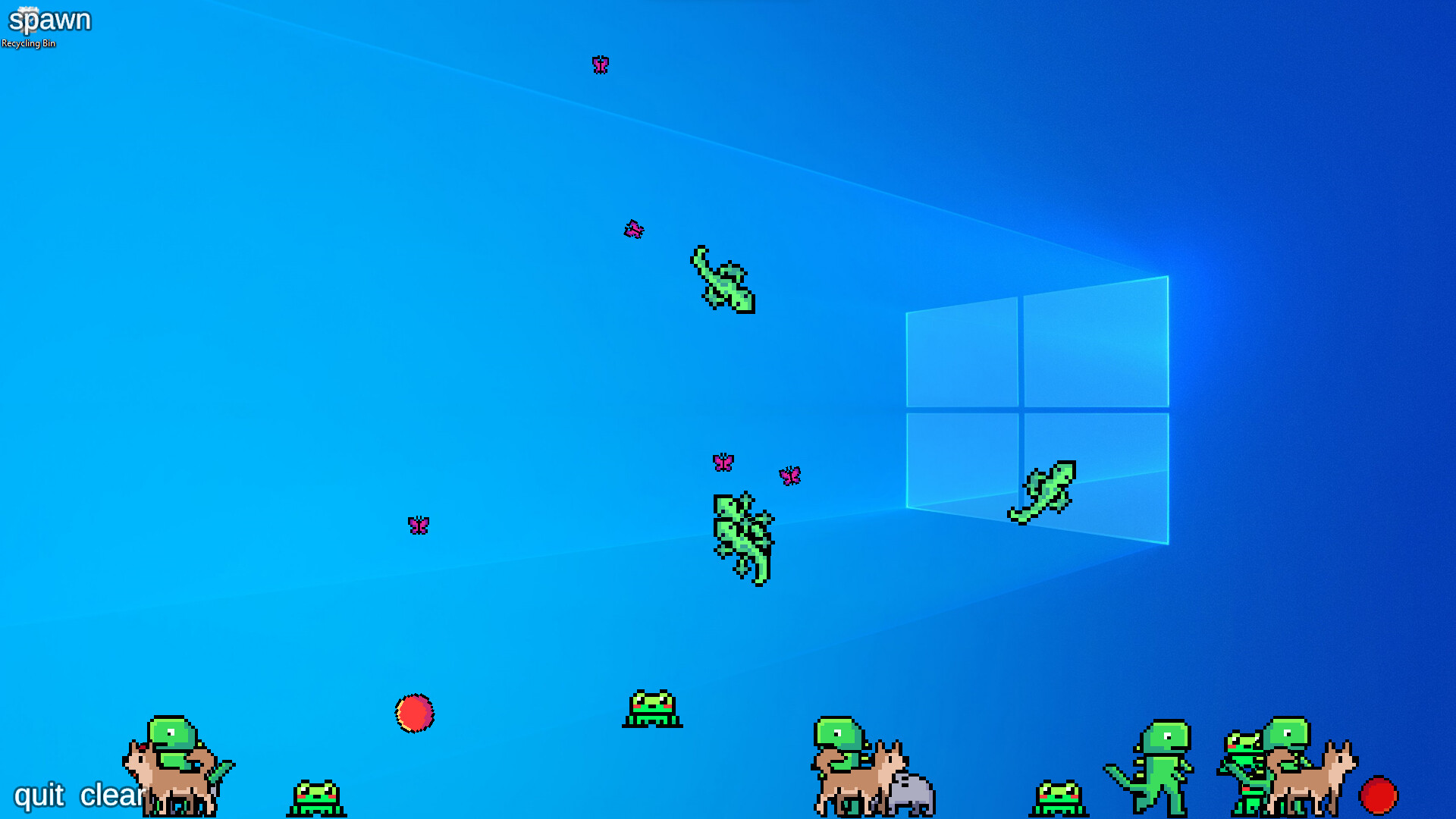 Desktop Creatures Screenshot 1