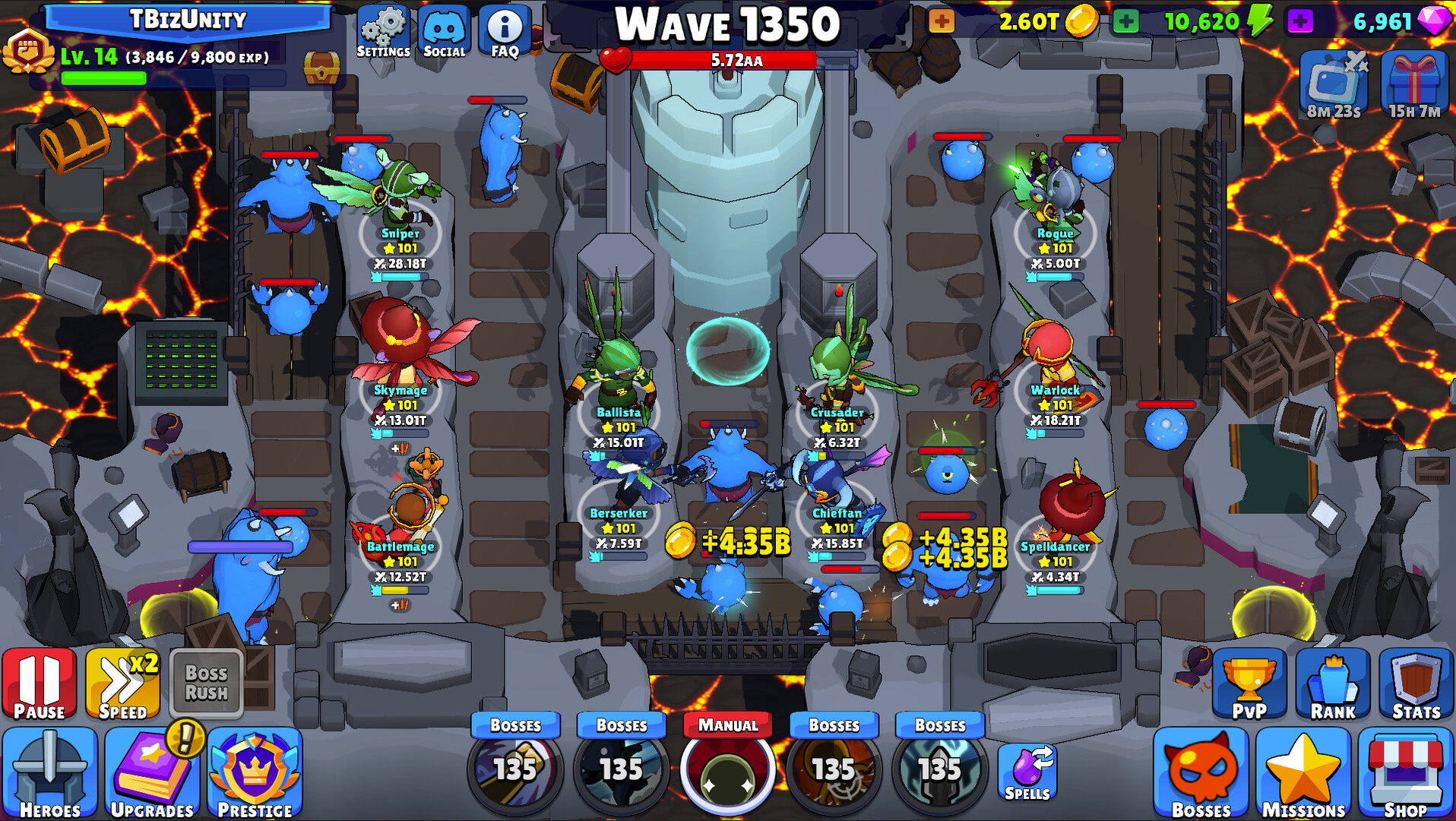 Idle Hero TD - Tower Defense Screenshot 4