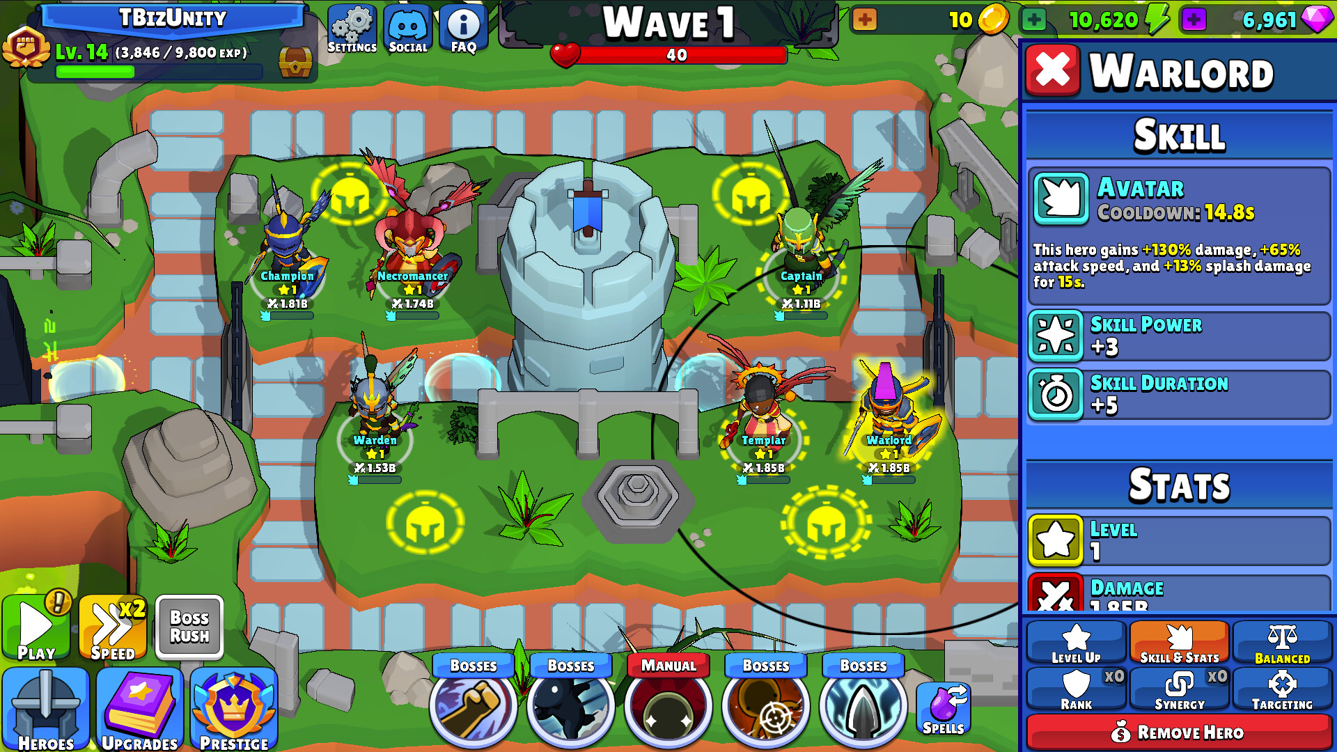 Idle Hero TD - Tower Defense Screenshot 5