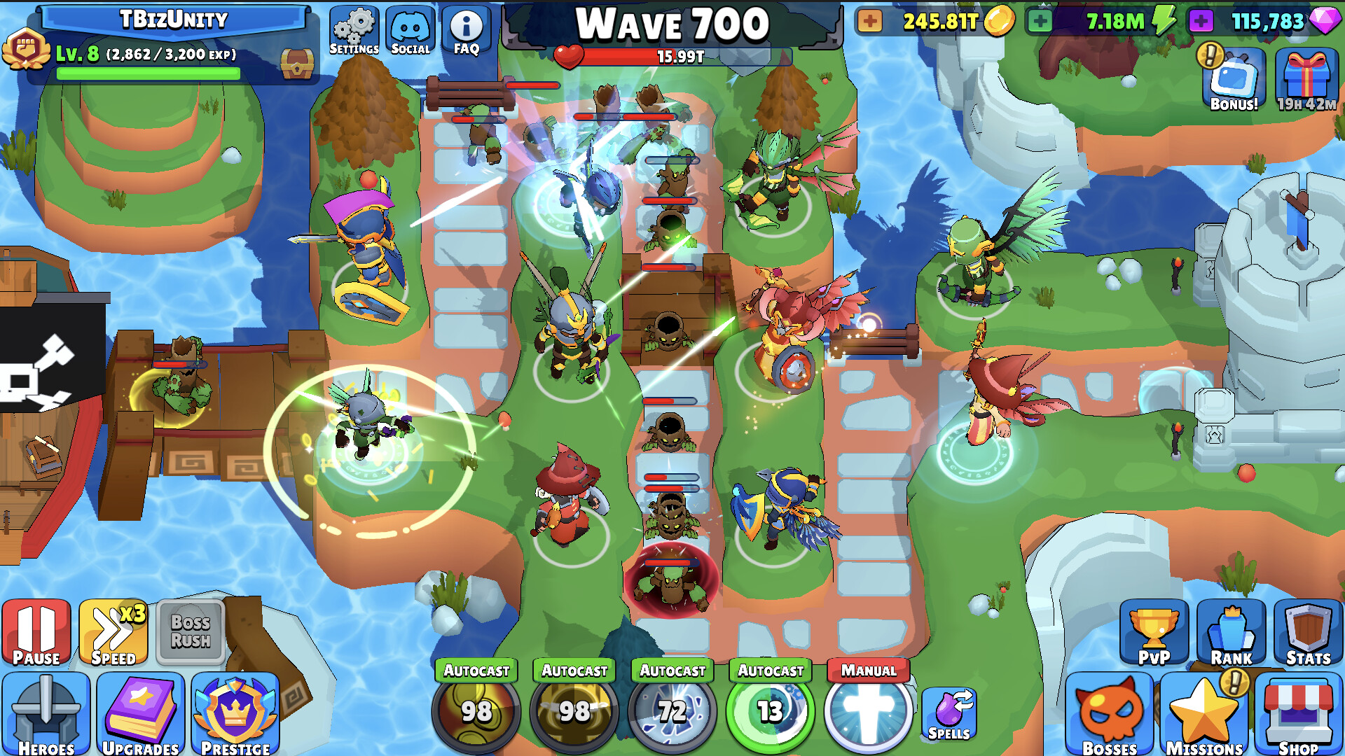Idle Hero TD - Tower Defense Screenshot 0