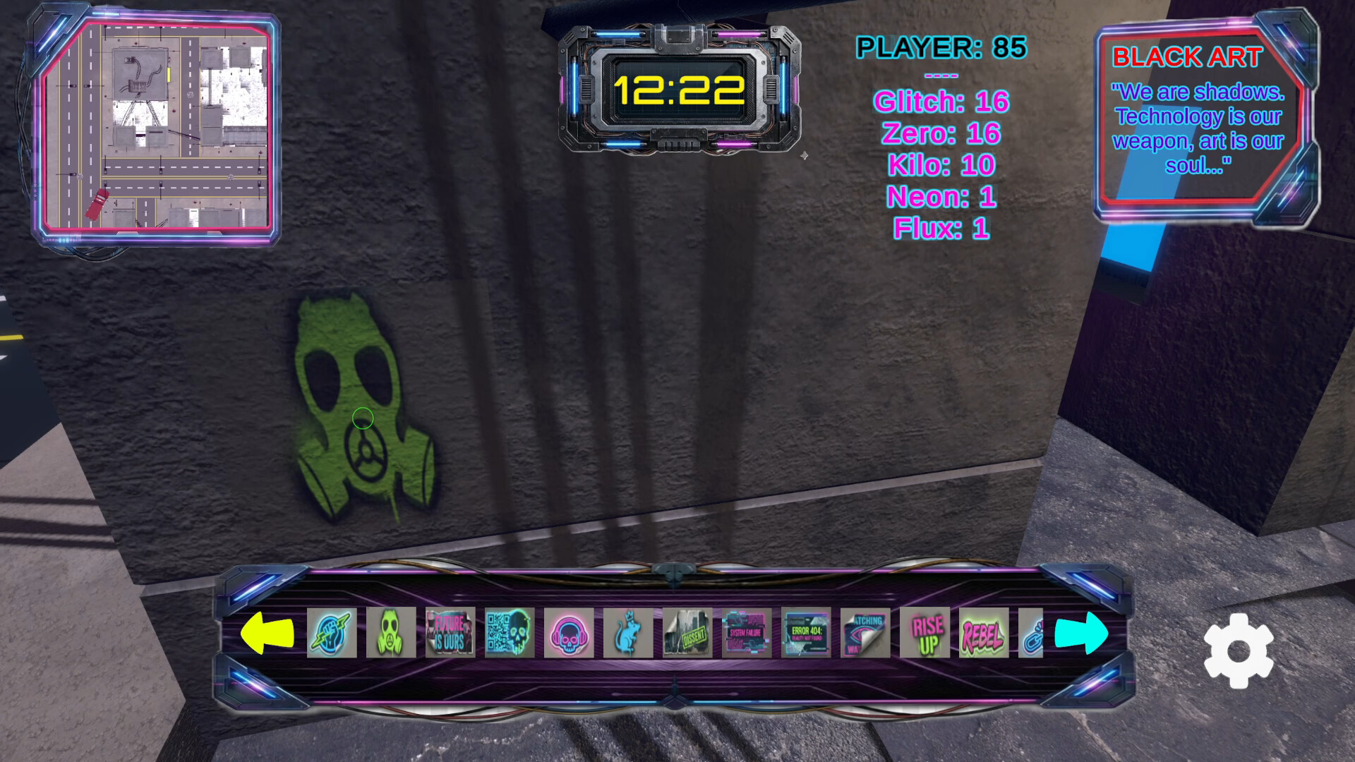 BLACK ART Screenshot 1