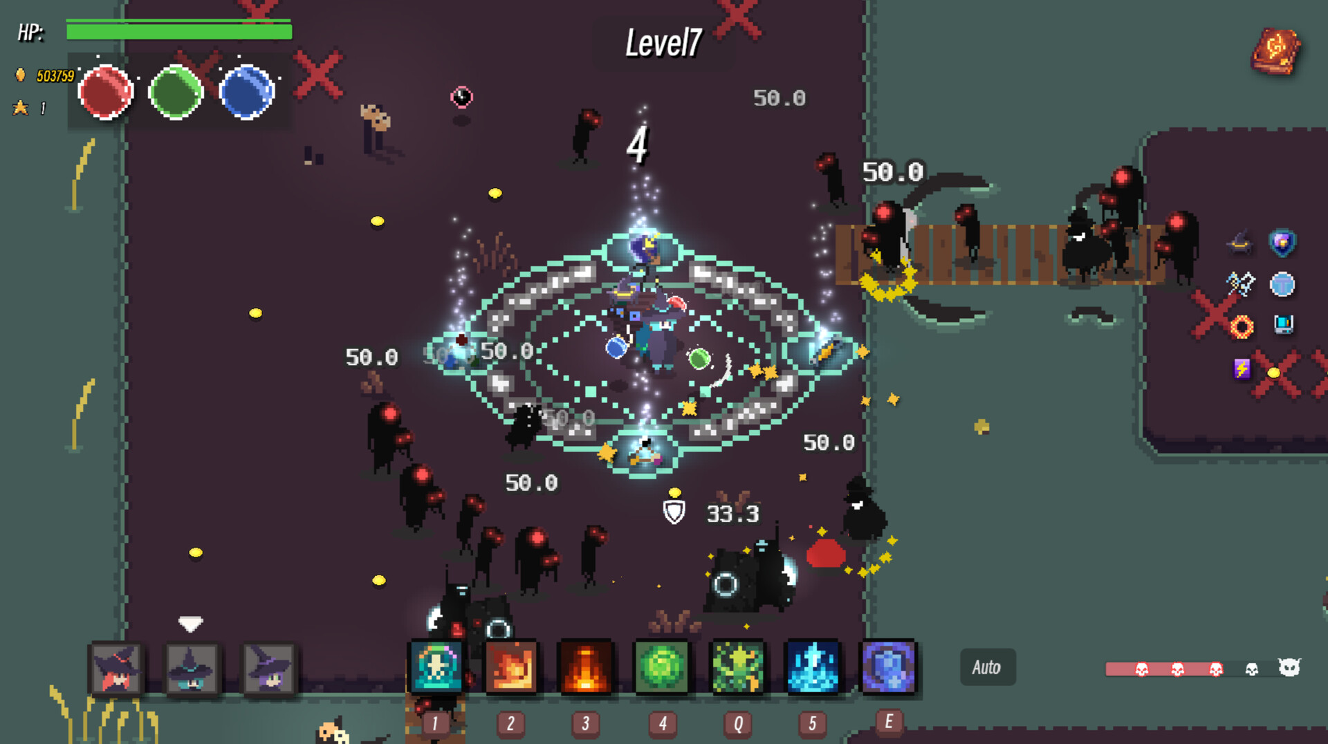 Witches of Element Demo Screenshot 1