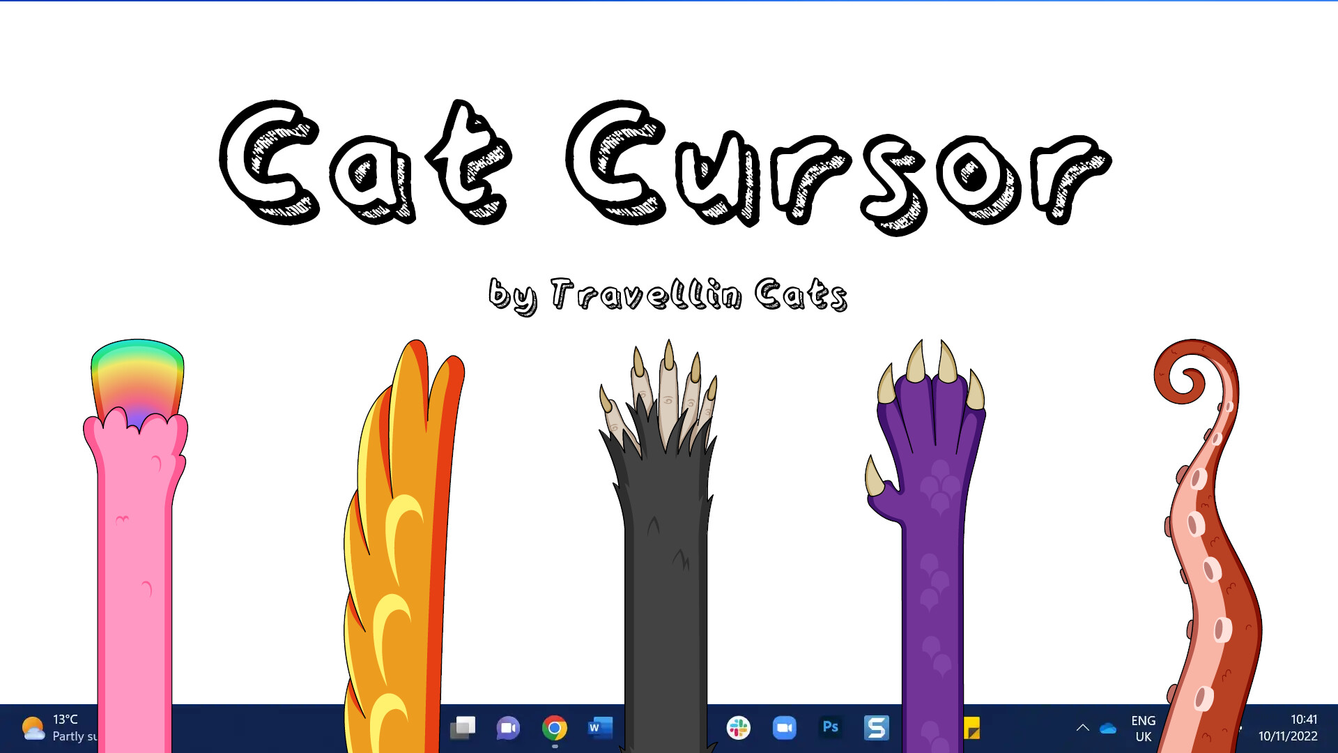 Cat Cursor by Travellin Cats - Fantasy Pack Screenshot 0