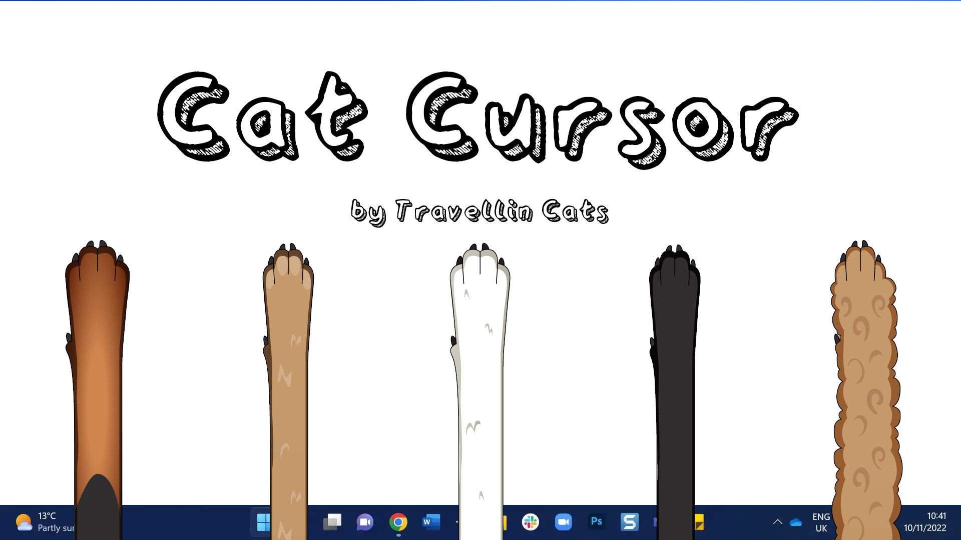 Cat Cursor by Travellin Cats - Dog Pack Screenshot 0