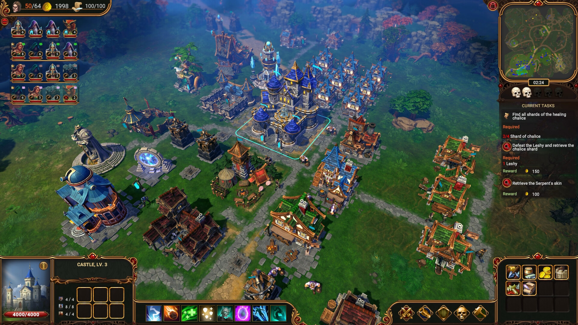 Lessaria: Fantasy Kingdom Sim Screenshot 0