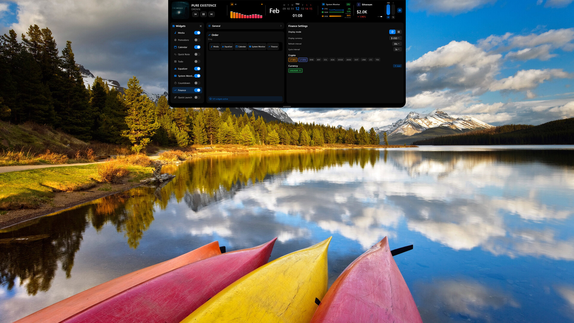 DockBar Screenshot 1