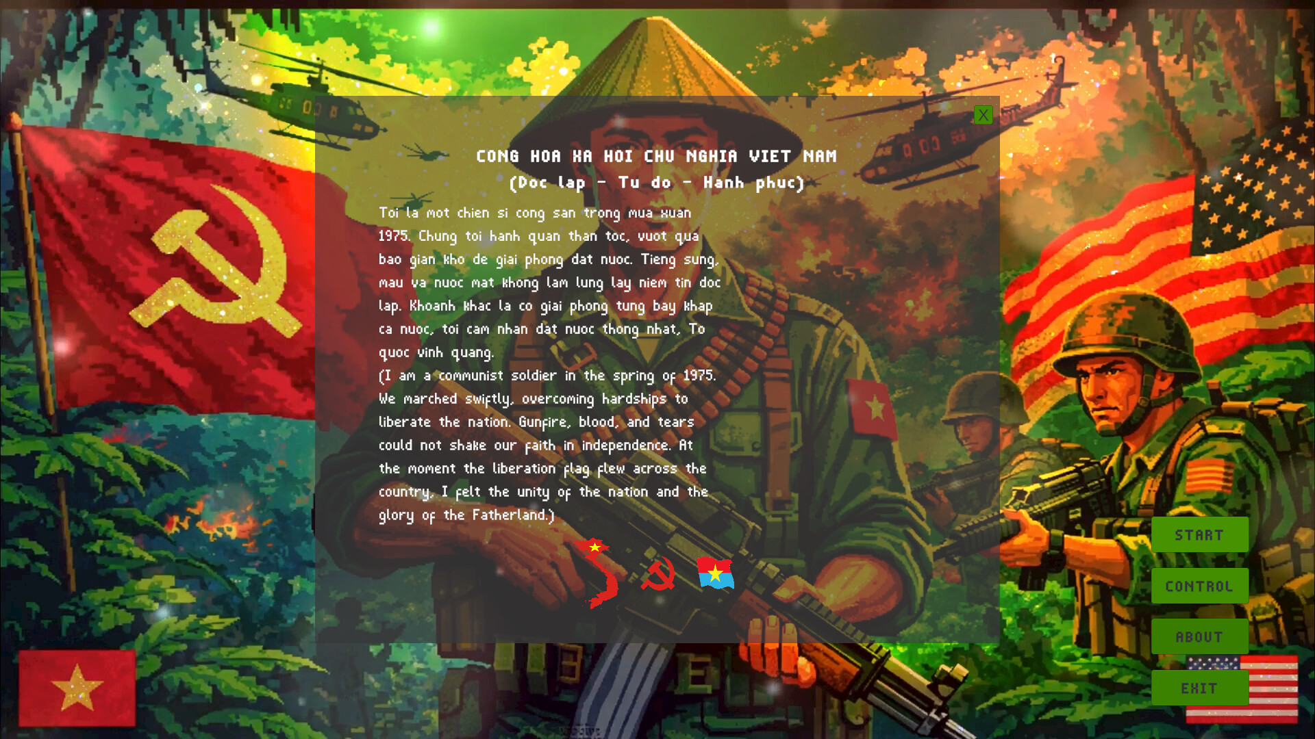 Vietnam Communist: Against U.S. Invasion Screenshot 0