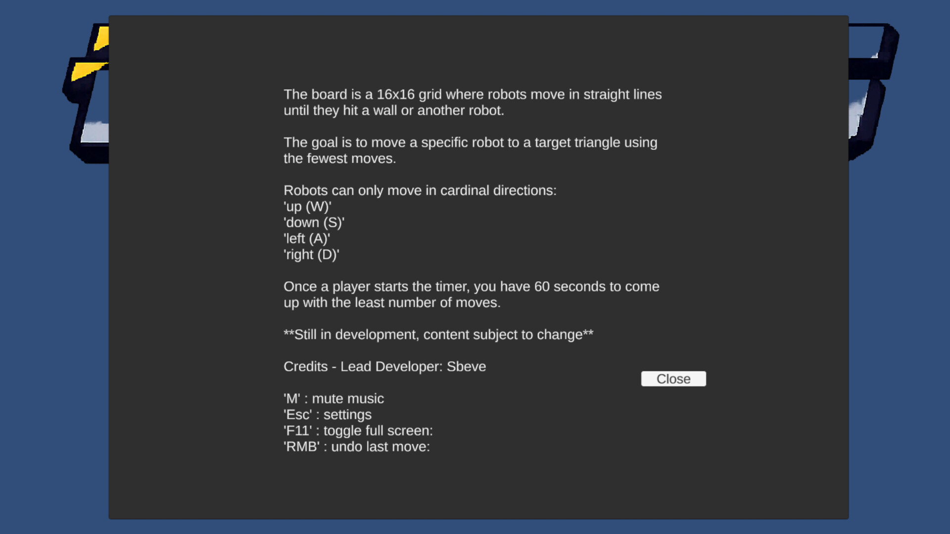 Bouncing Bots Demo Screenshot 0