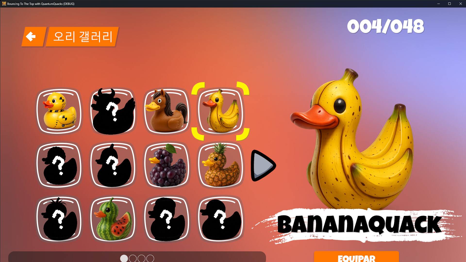 Bouncing to the top with Quantum Quacks Screenshot 3