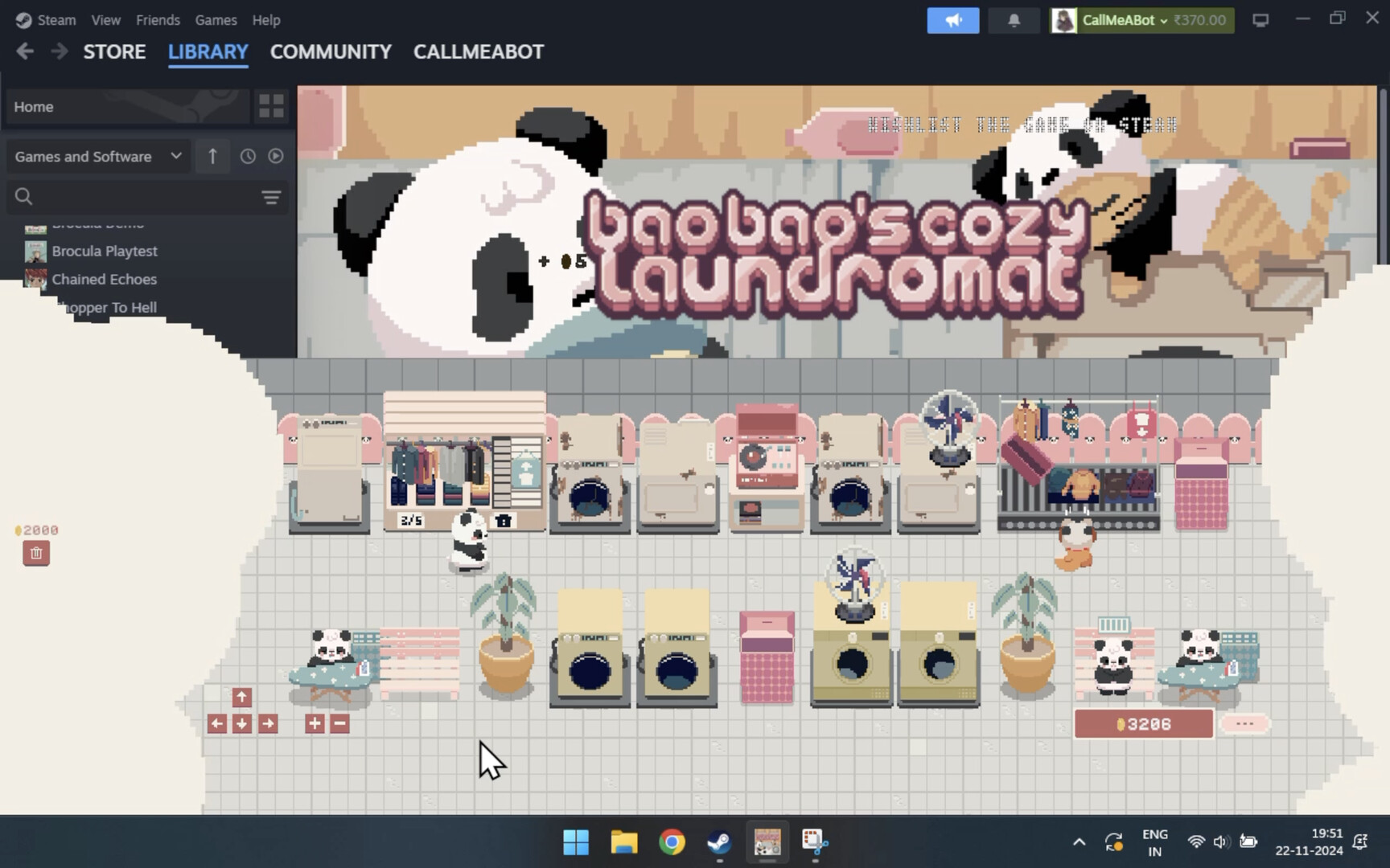 Bao Bao's™ Cozy Laundromat Screenshot 5