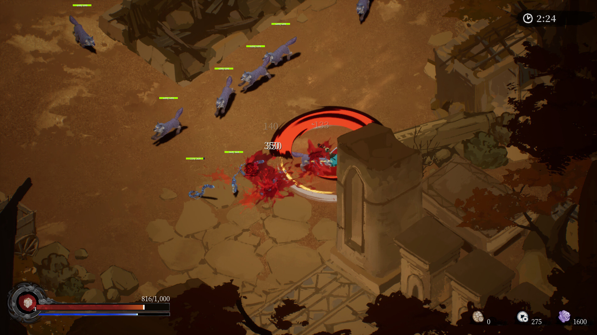 The Book and Sword‌ Playtest Screenshot 4