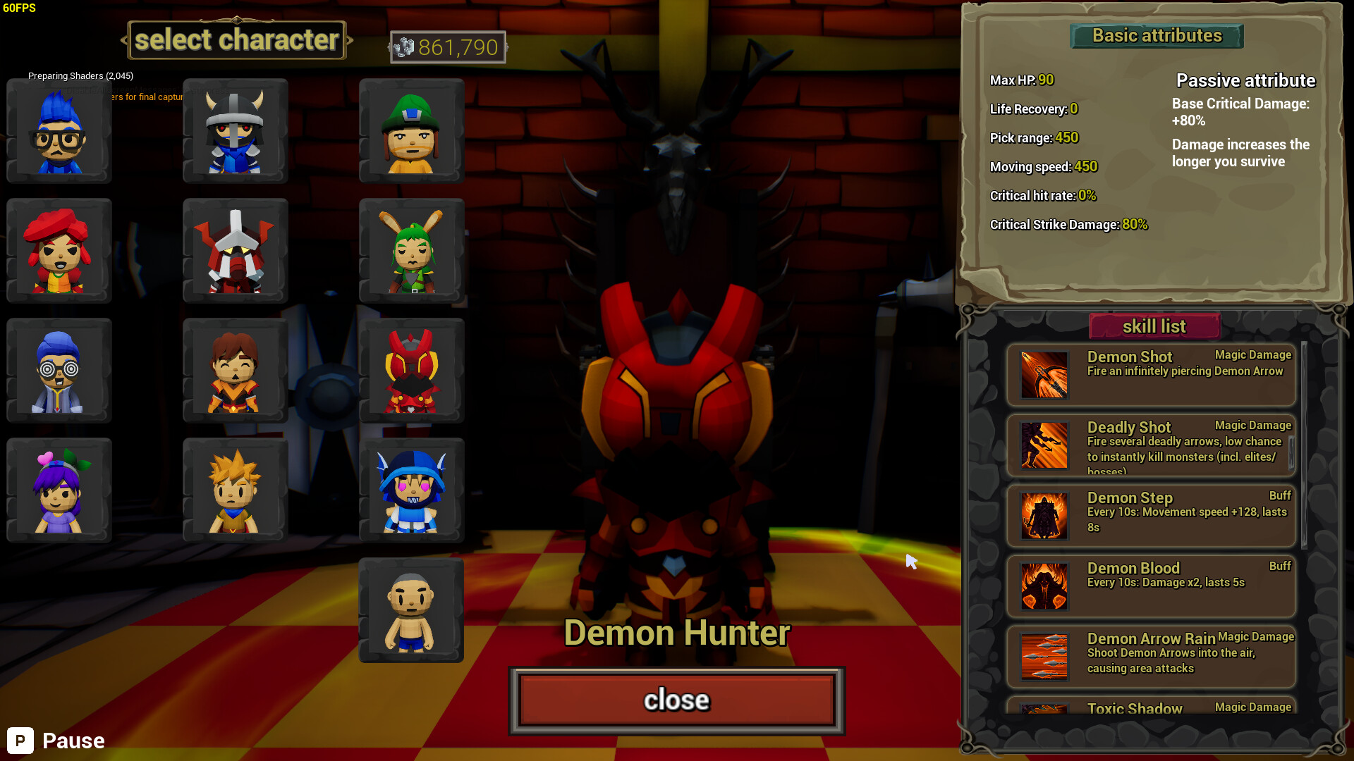 Abyss Eschaton Survivors Screenshot 3