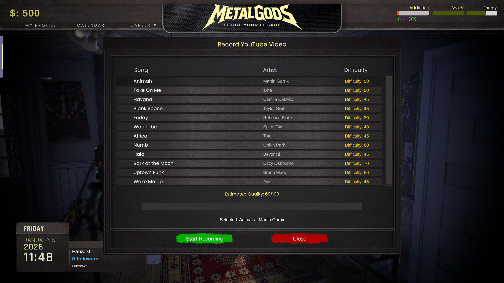 MetalGods Screenshot 3