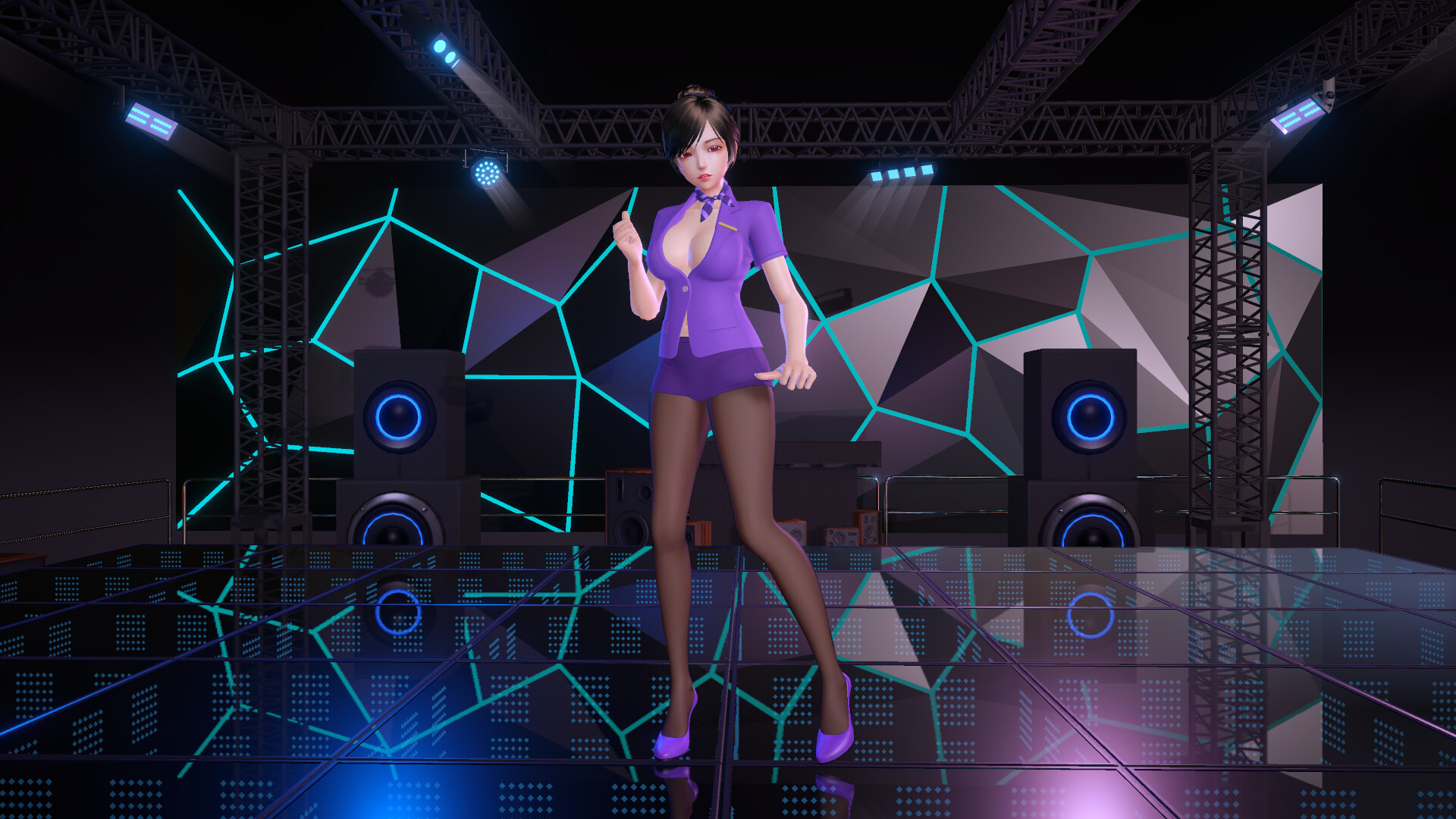 Angel Legion-DLC Elegant Stewardess (Purple) Screenshot 3