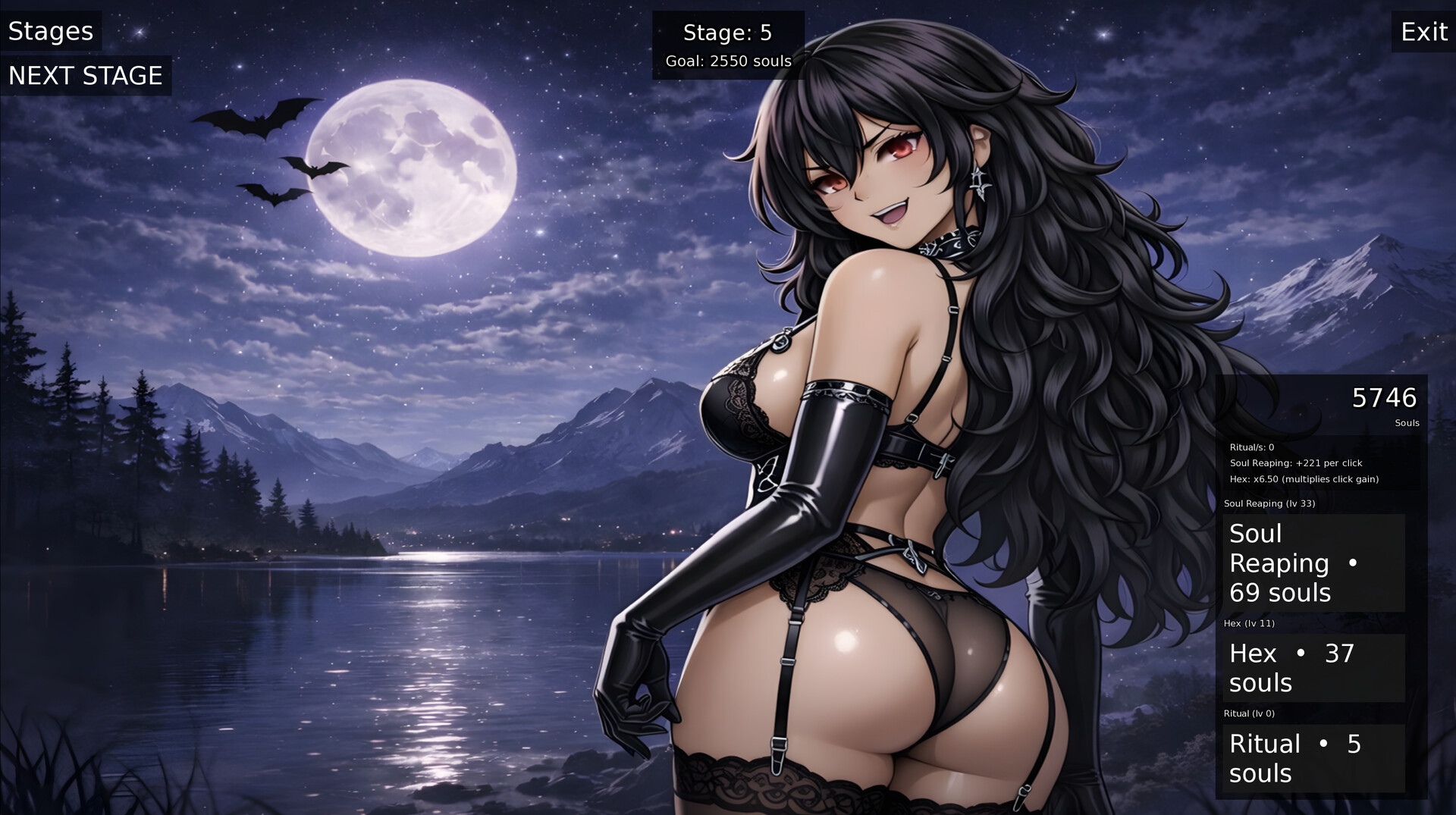 Goth Clicker Screenshot 2