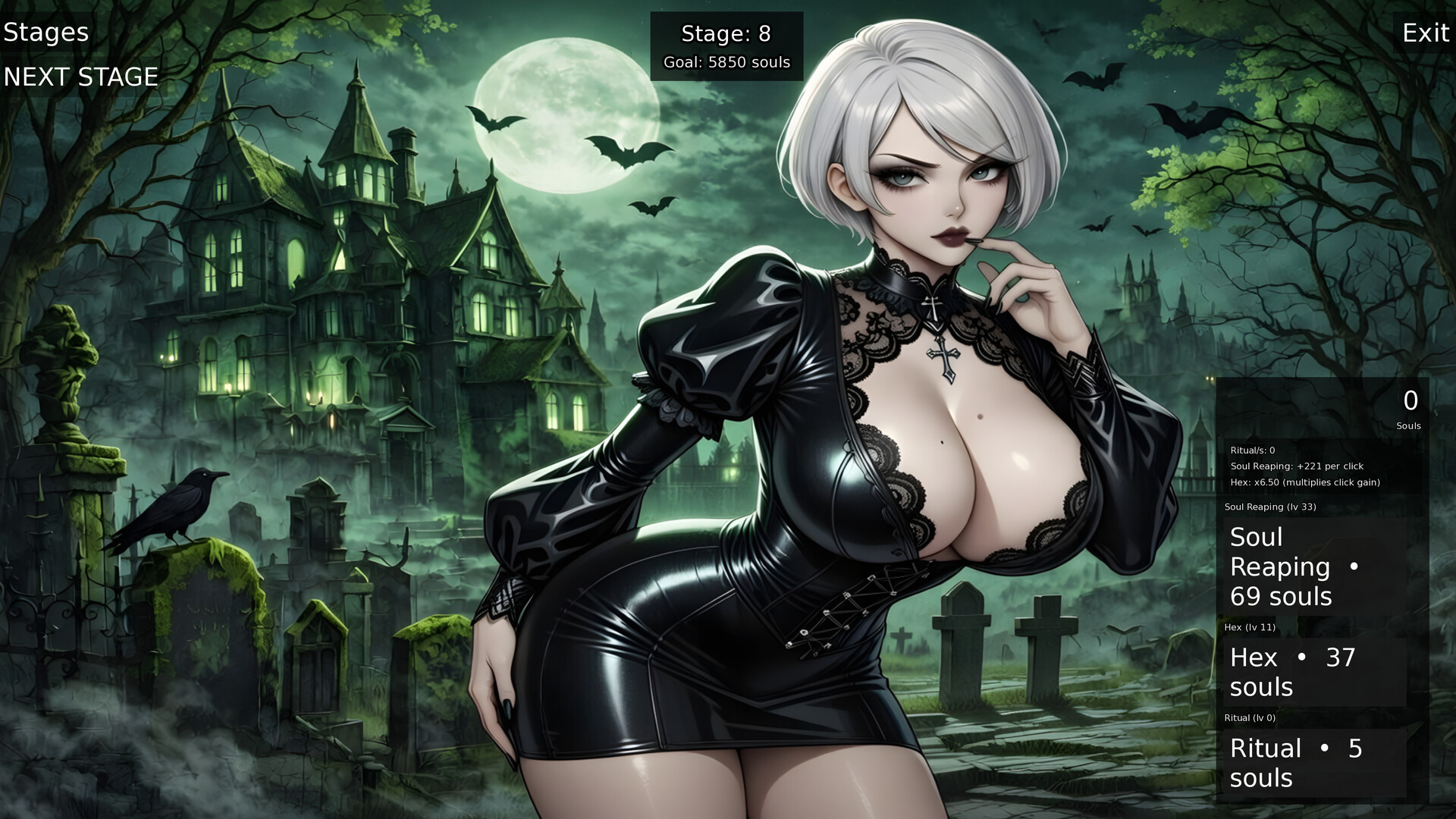 Goth Clicker Screenshot 3