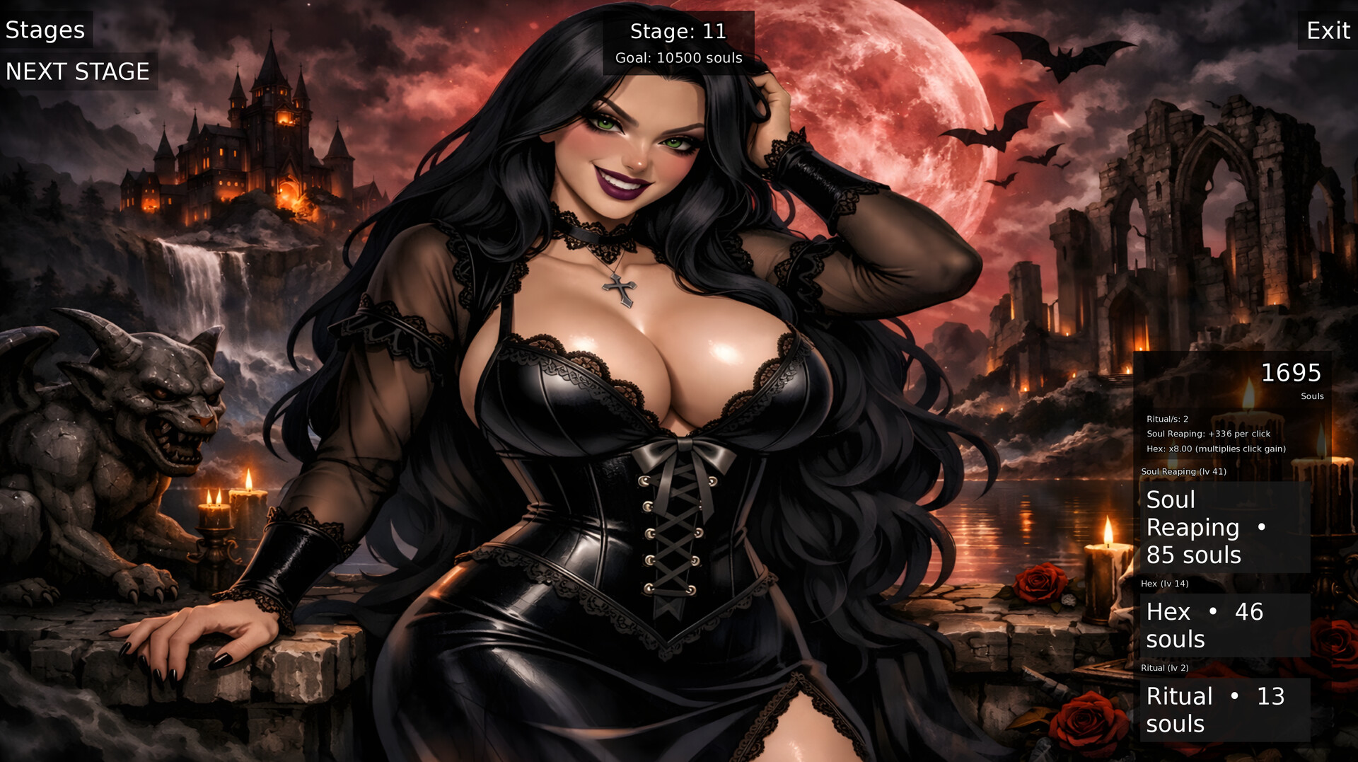 Goth Clicker Screenshot 4