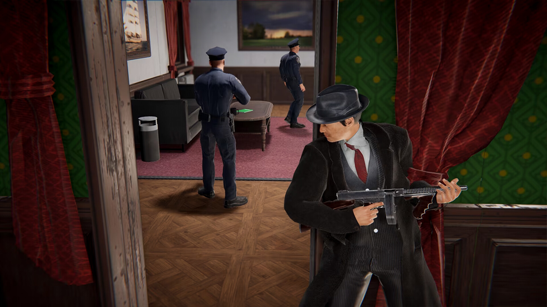 Noir Mafia Simulator: 1960s American Crime Screenshot 5