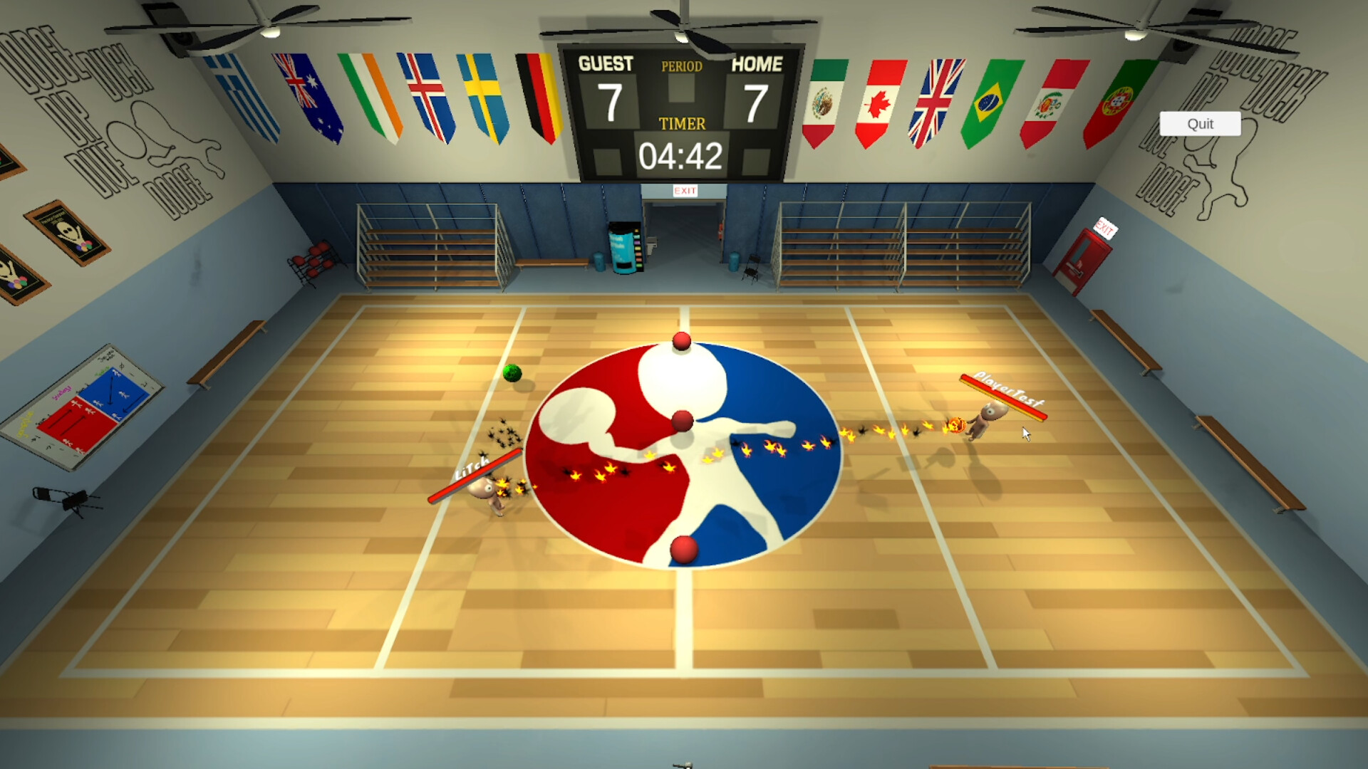 Scuffed Dodgeball Screenshot 1