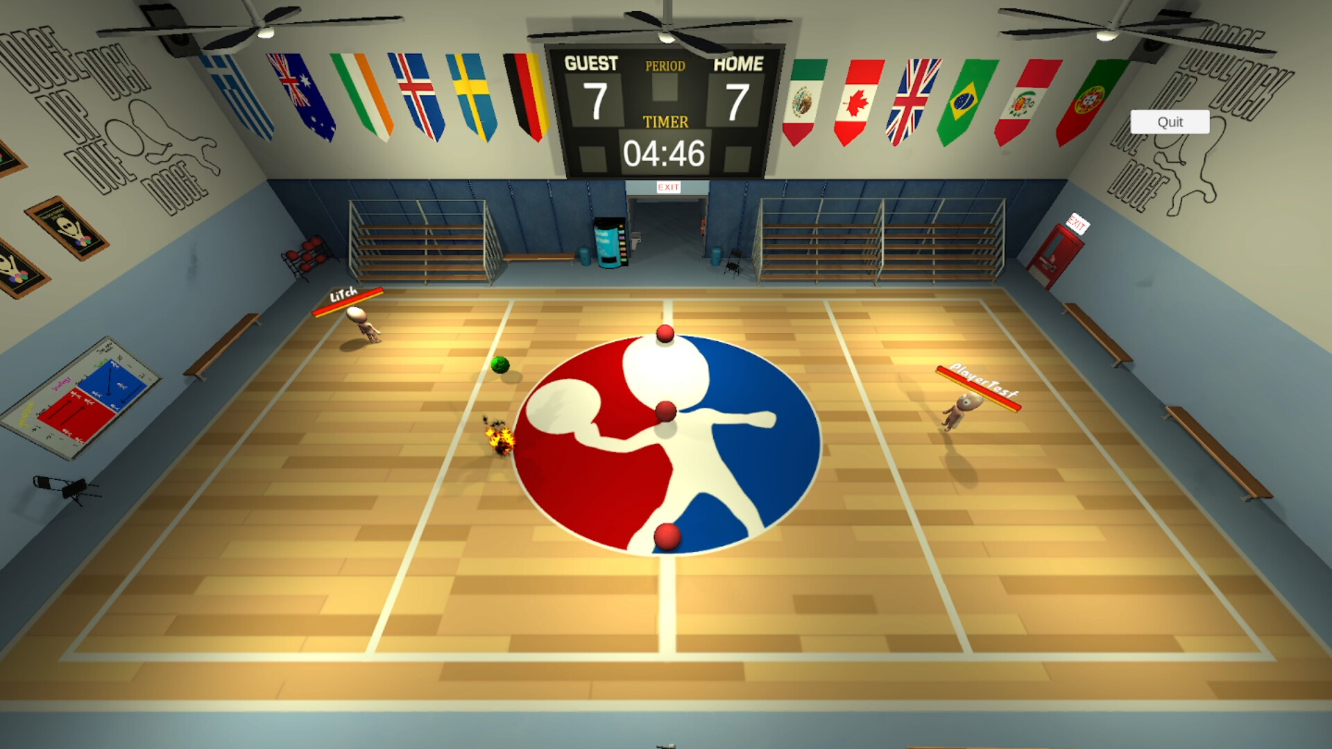 Scuffed Dodgeball Screenshot 0