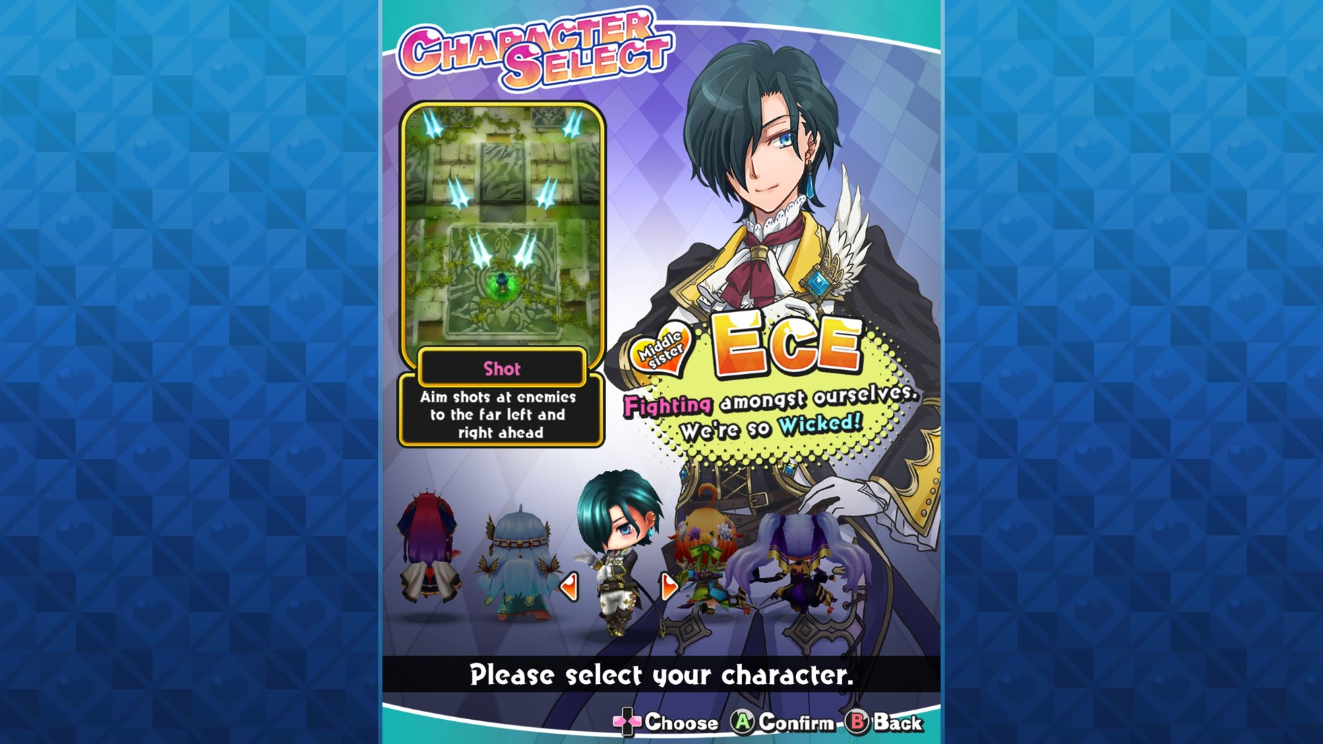 Sisters Royale: Five Sisters Under Fire Screenshot 2