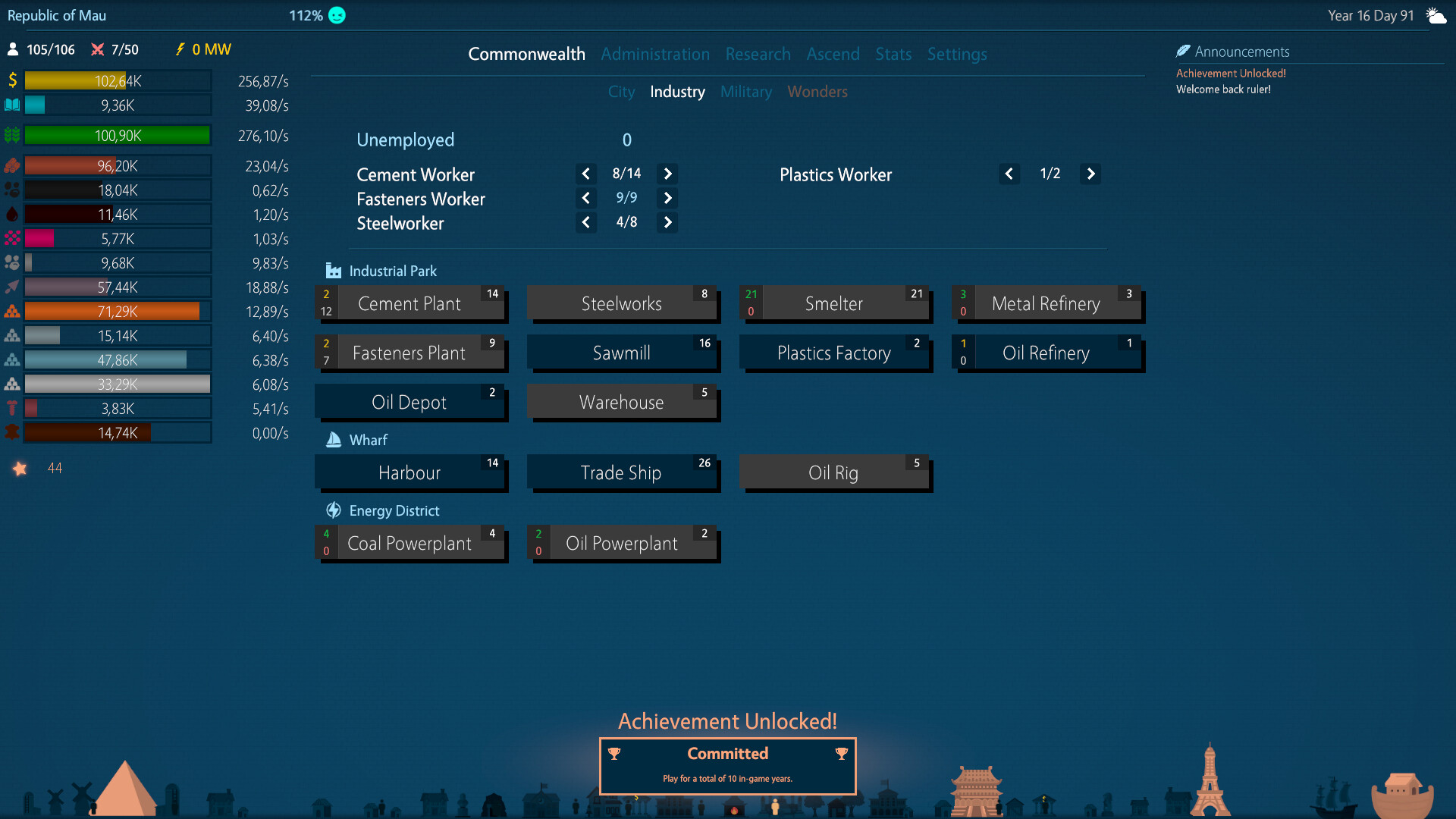 Idle Commonwealth Screenshot 5