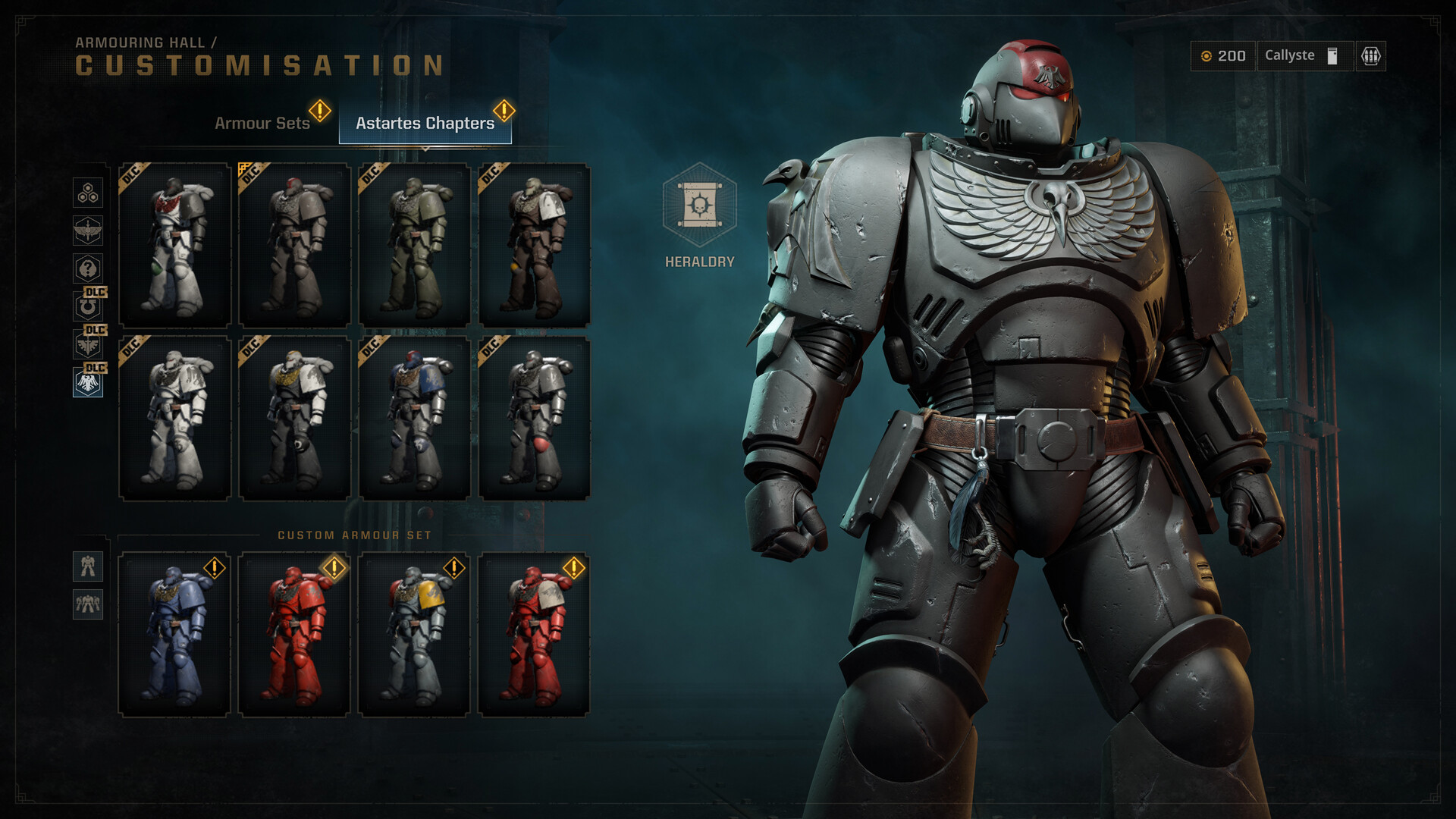 Warhammer 40,000: Space Marine 2 - Raven Guard Cosmetic Pack Screenshot 8