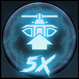 5 Missions Complete icon