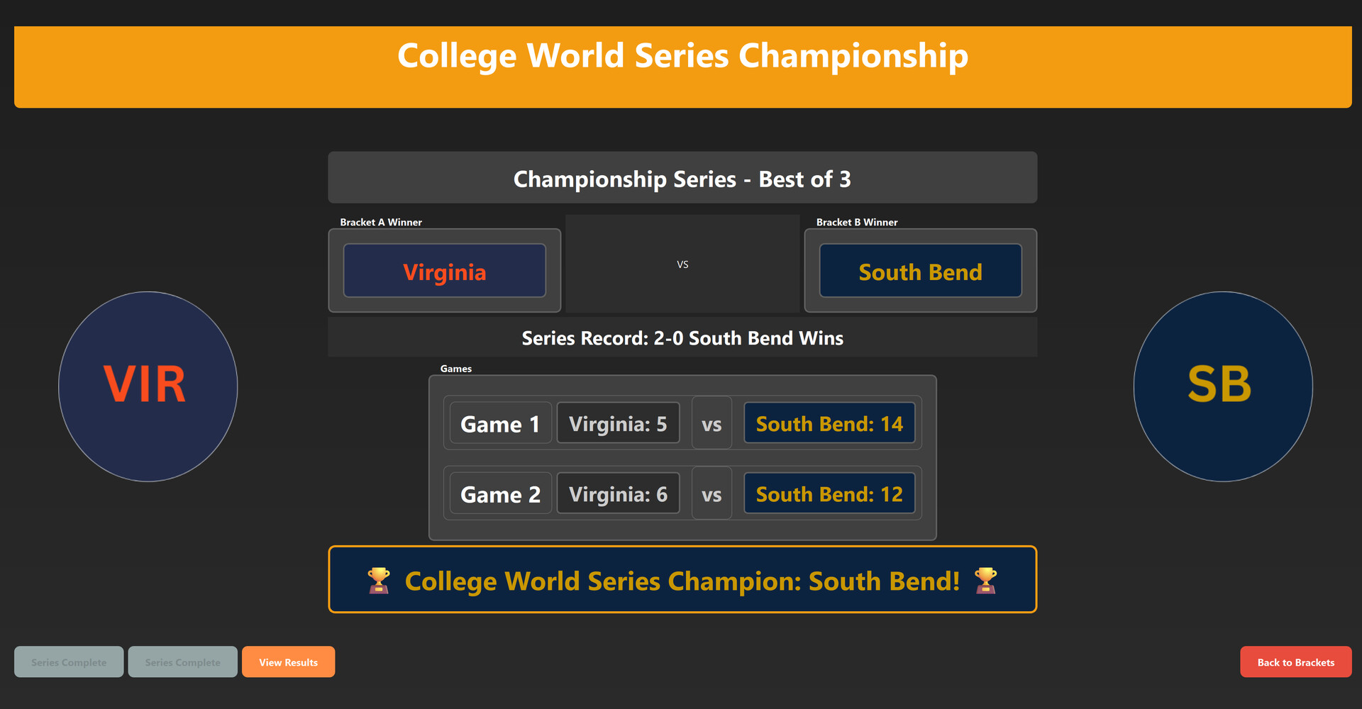 College Baseball: Dynasty Builder Screenshot 5