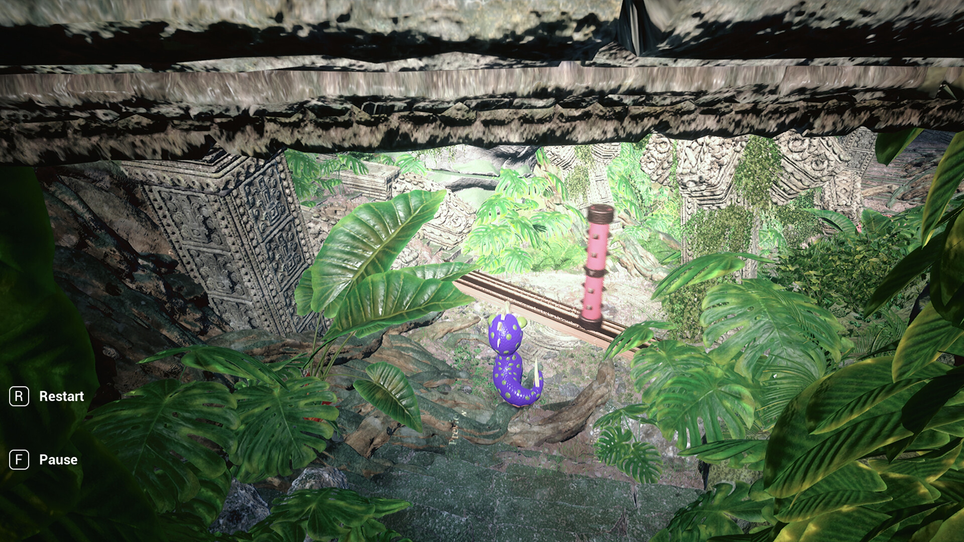 Worm in Ruins Screenshot 0