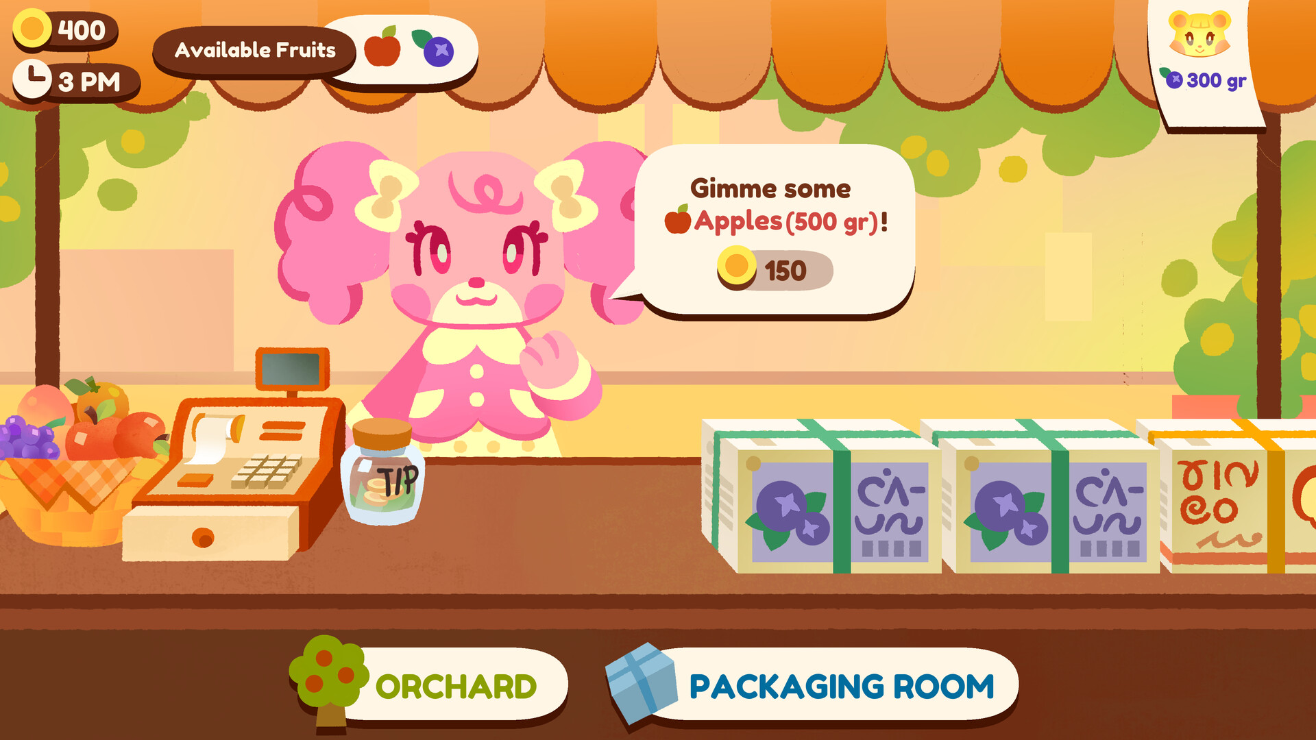 Sunny Orchard Screenshot 1
