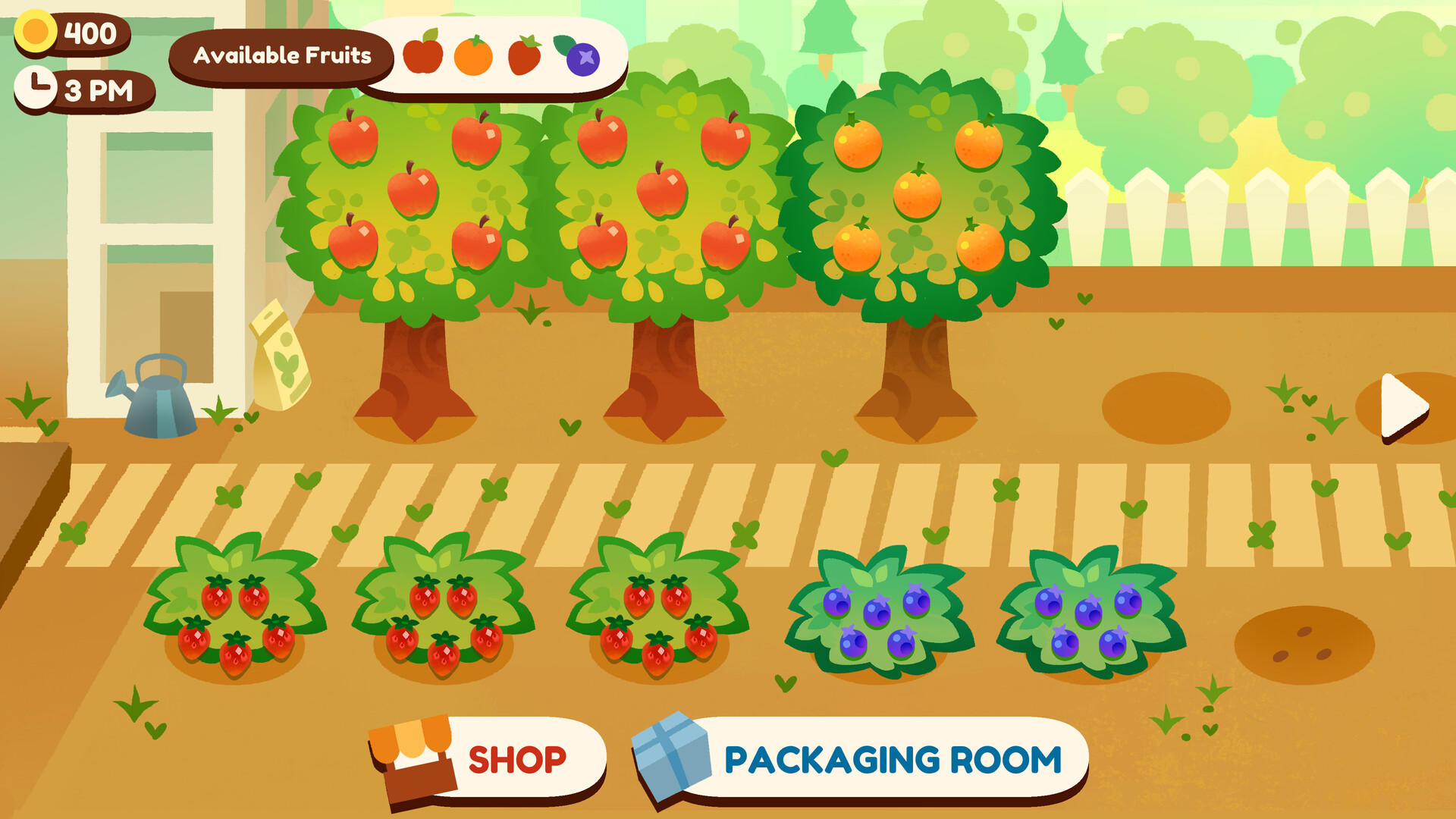Sunny Orchard Screenshot 2