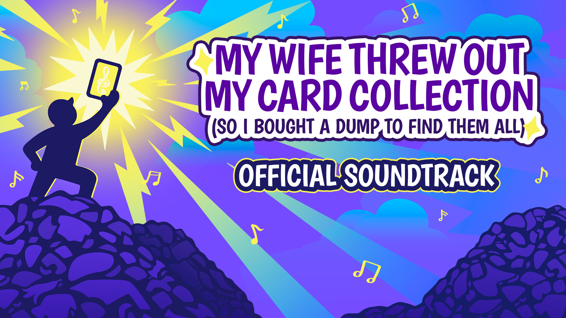 My Wife Threw Out My Card Collection (So I Bought a Dump to Find Them All) ⭐ Soundtrack Screenshot 0