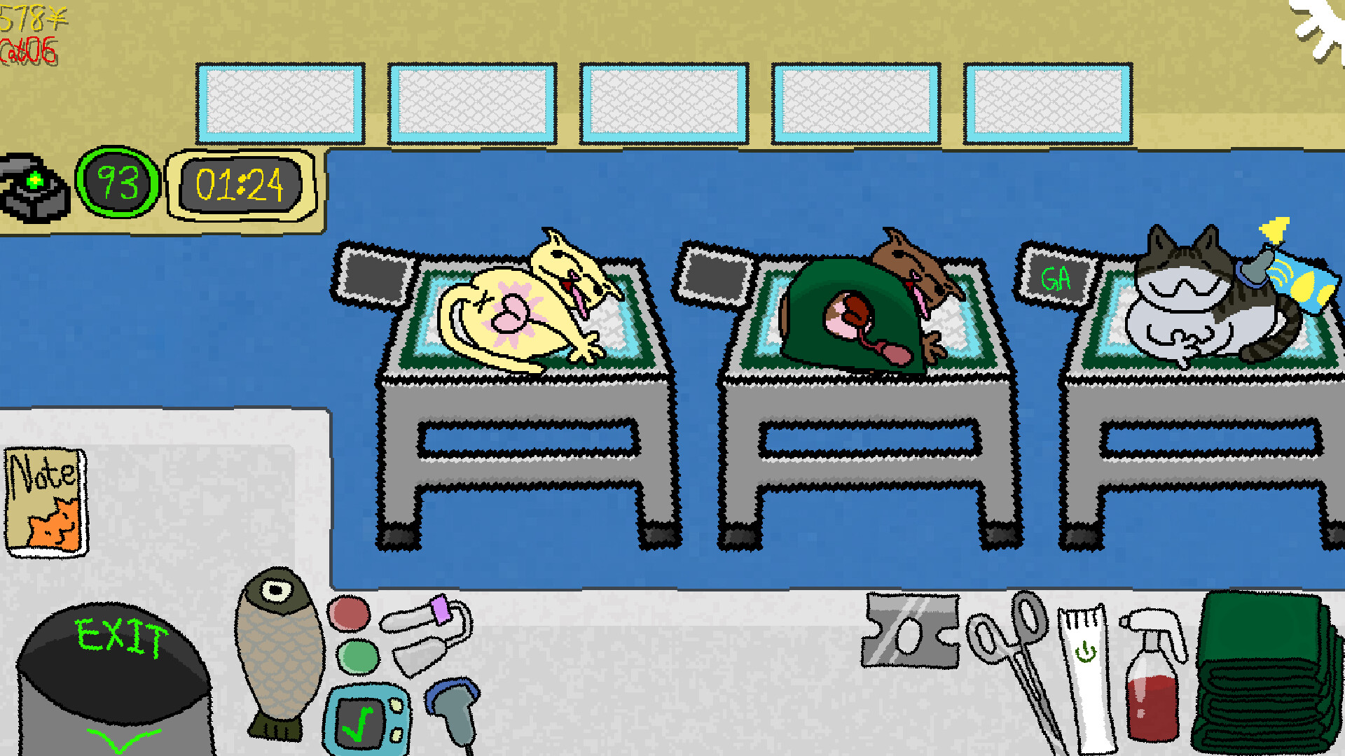 Cut cats' balls Screenshot 1