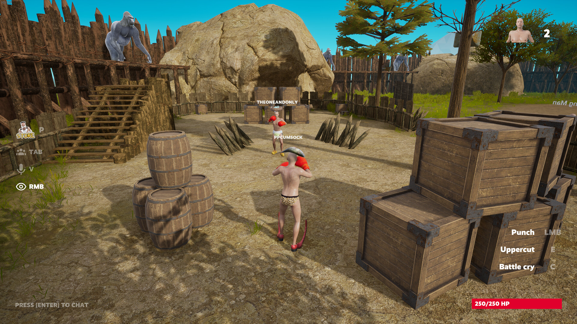 100 Men vs 1 Gorilla Screenshot 7