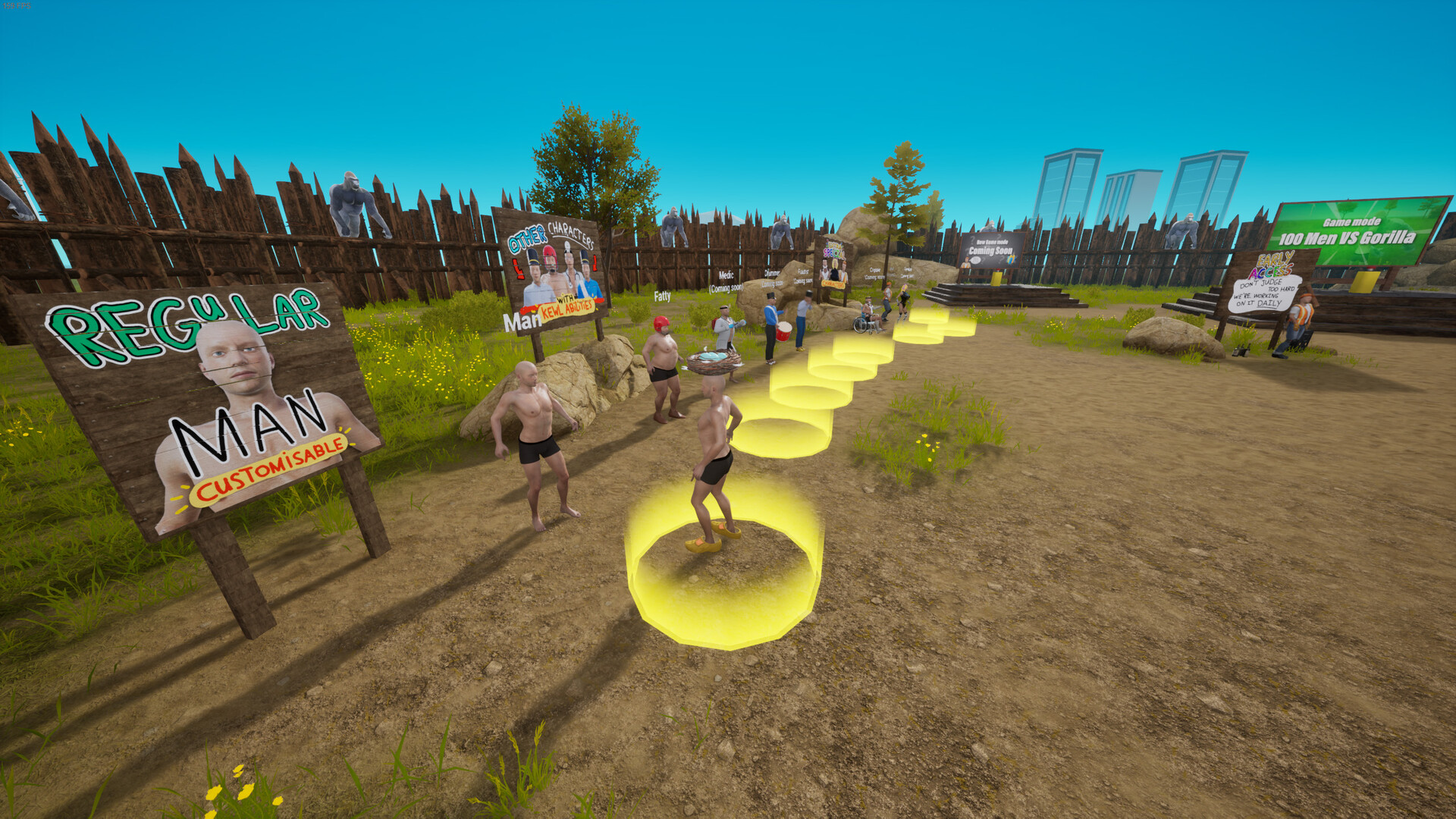 100 Men vs 1 Gorilla Screenshot 6