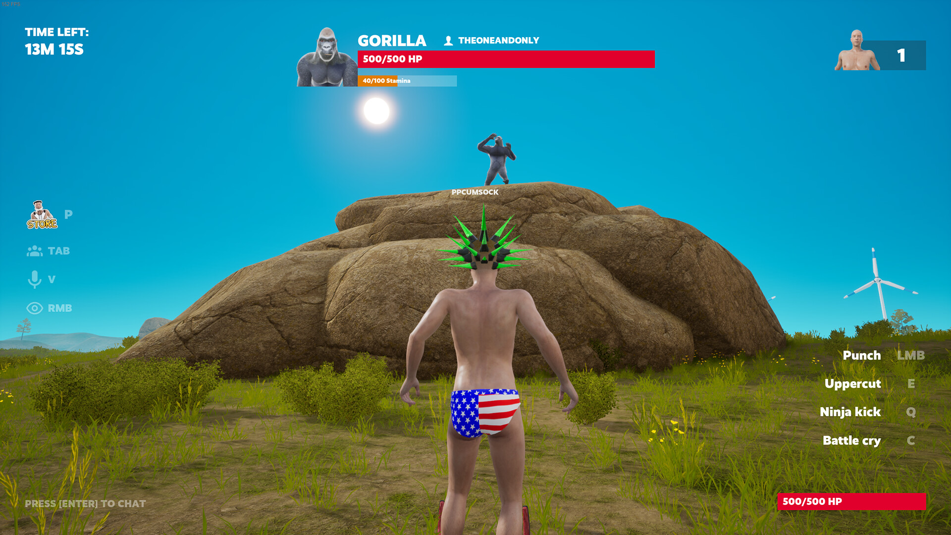 100 Men vs 1 Gorilla Screenshot 4