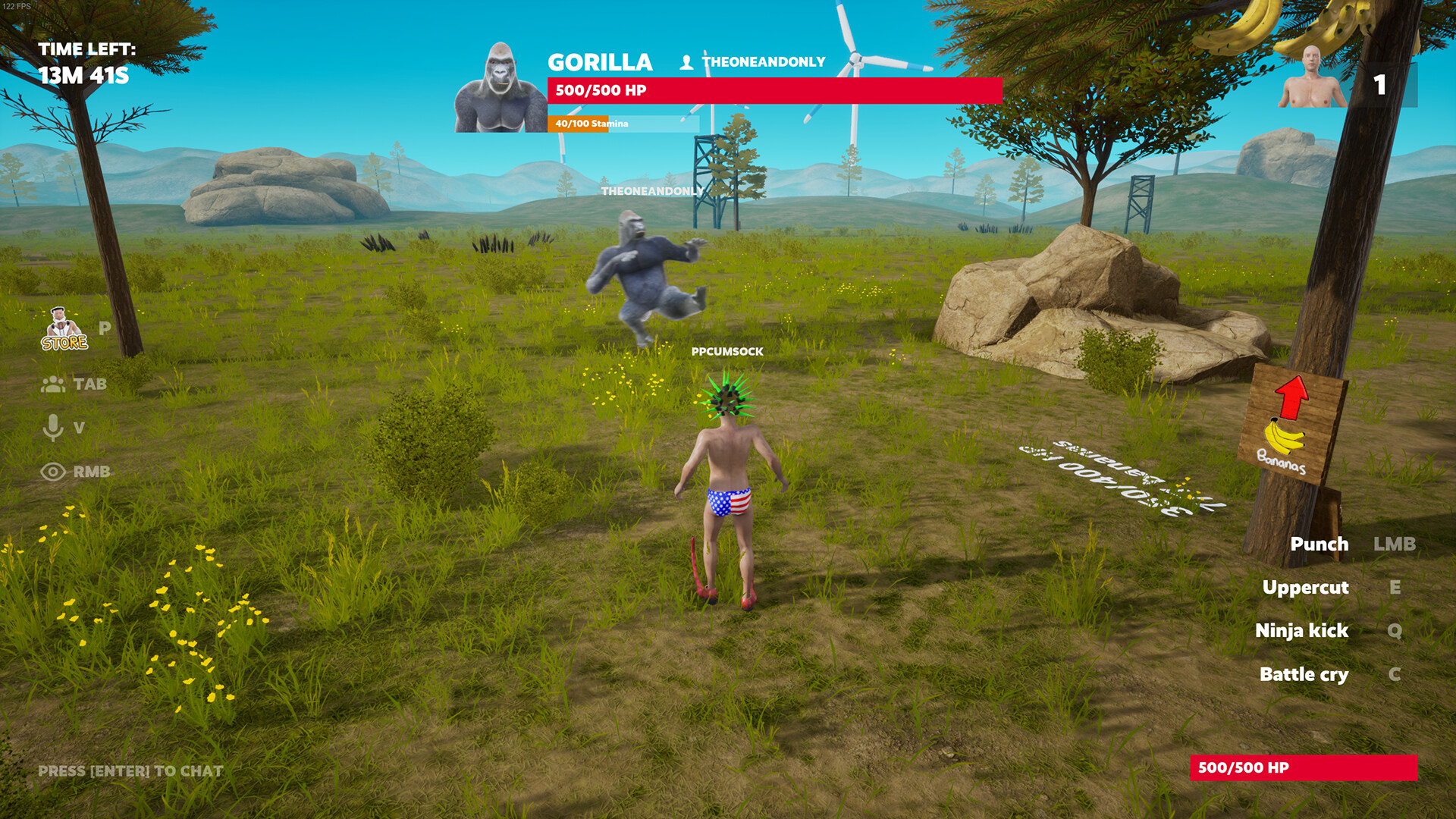 100 Men vs 1 Gorilla Screenshot 14