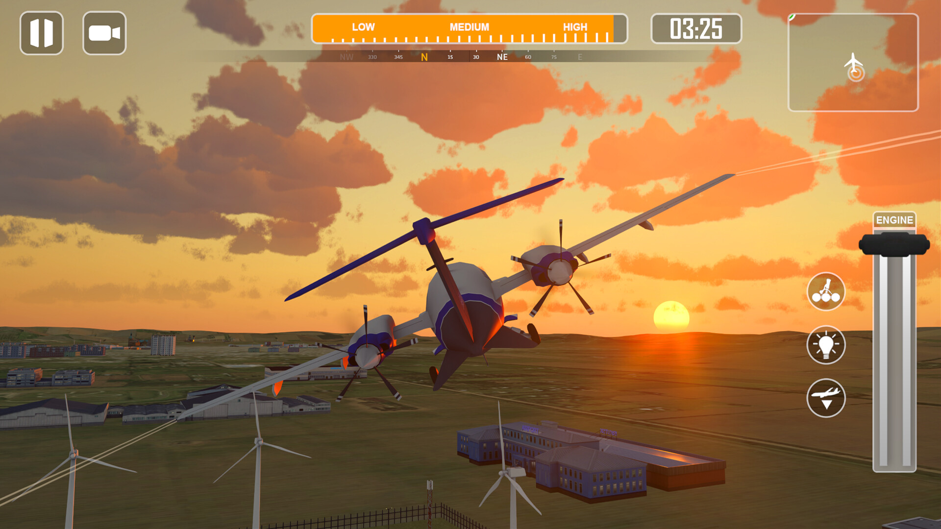 Ultimate Flight Simulator Pro Screenshot 0