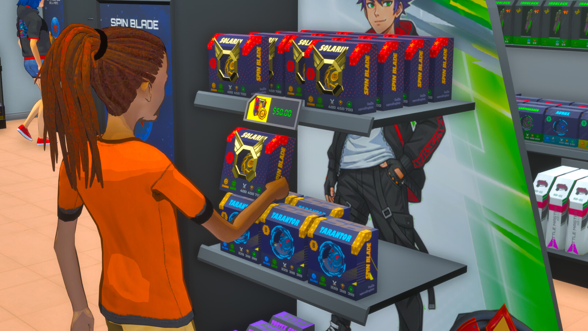 Spin Blade Shop Simulator Screenshot 2