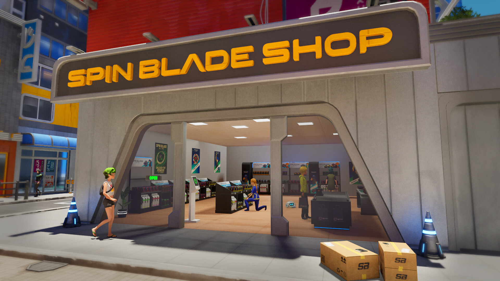 Spin Blade Shop Simulator Screenshot 7