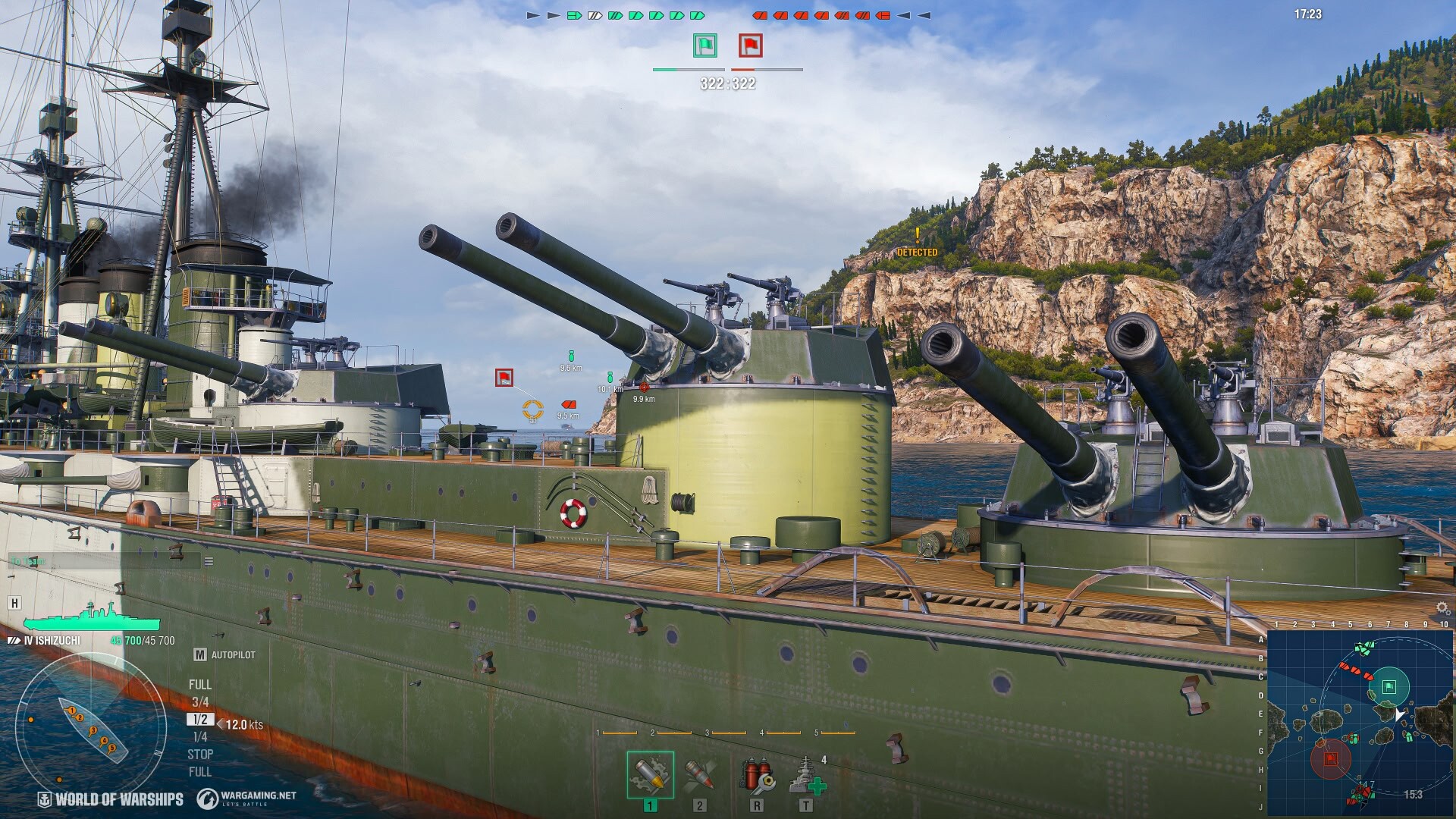 World of Warships — Starter Pack: Ishizuchi Screenshot 3