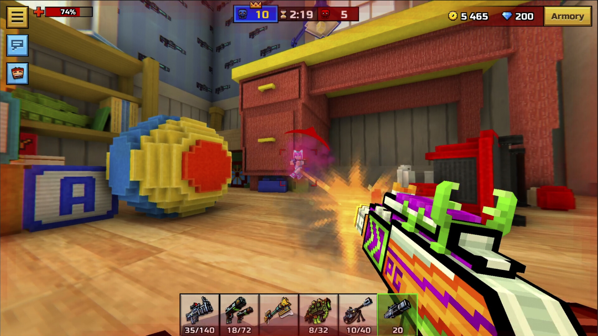 Pixel Gun 3D - Deadly Toys Set Screenshot 9